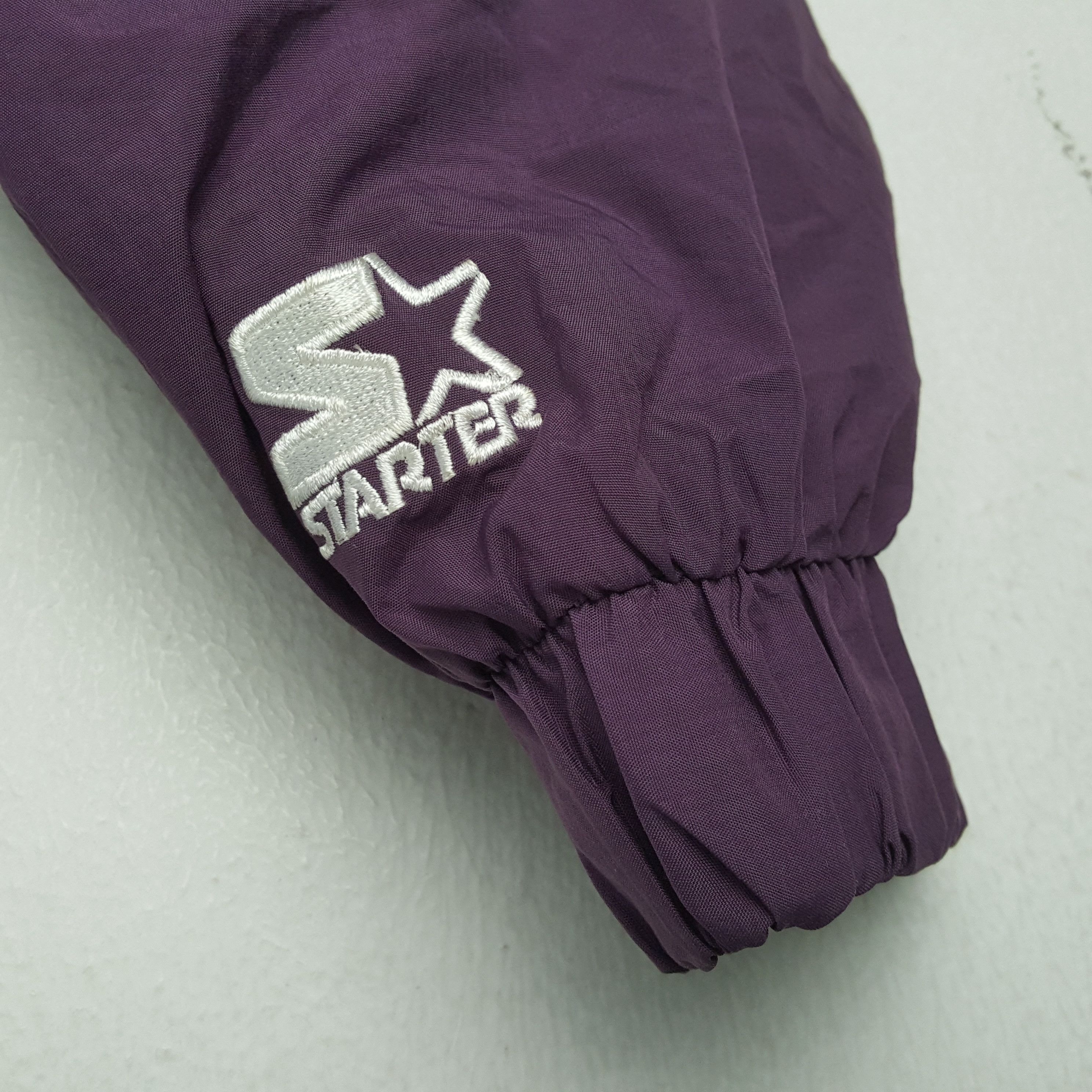 NHL × Starter × Vintage MIGHTY DUCKS NHL Hockey Ice Team Starter Jacket Size US XL / EU 56 / 4 - 7 Thumbnail
