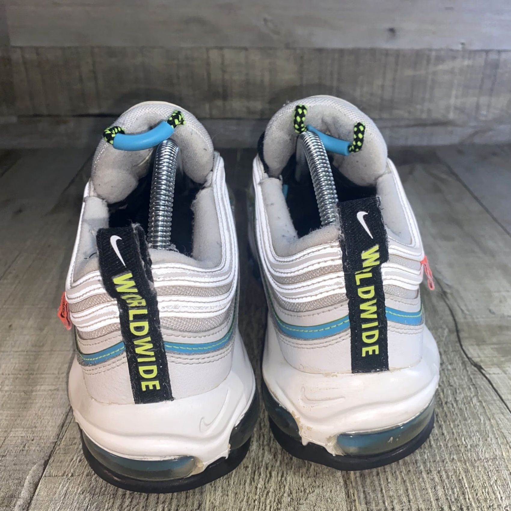 Nike Nike Air Max 97 Worldwide Pack White Mens Size 9 CZ5607-100 Size US 10 / EU 43 - 5 Thumbnail