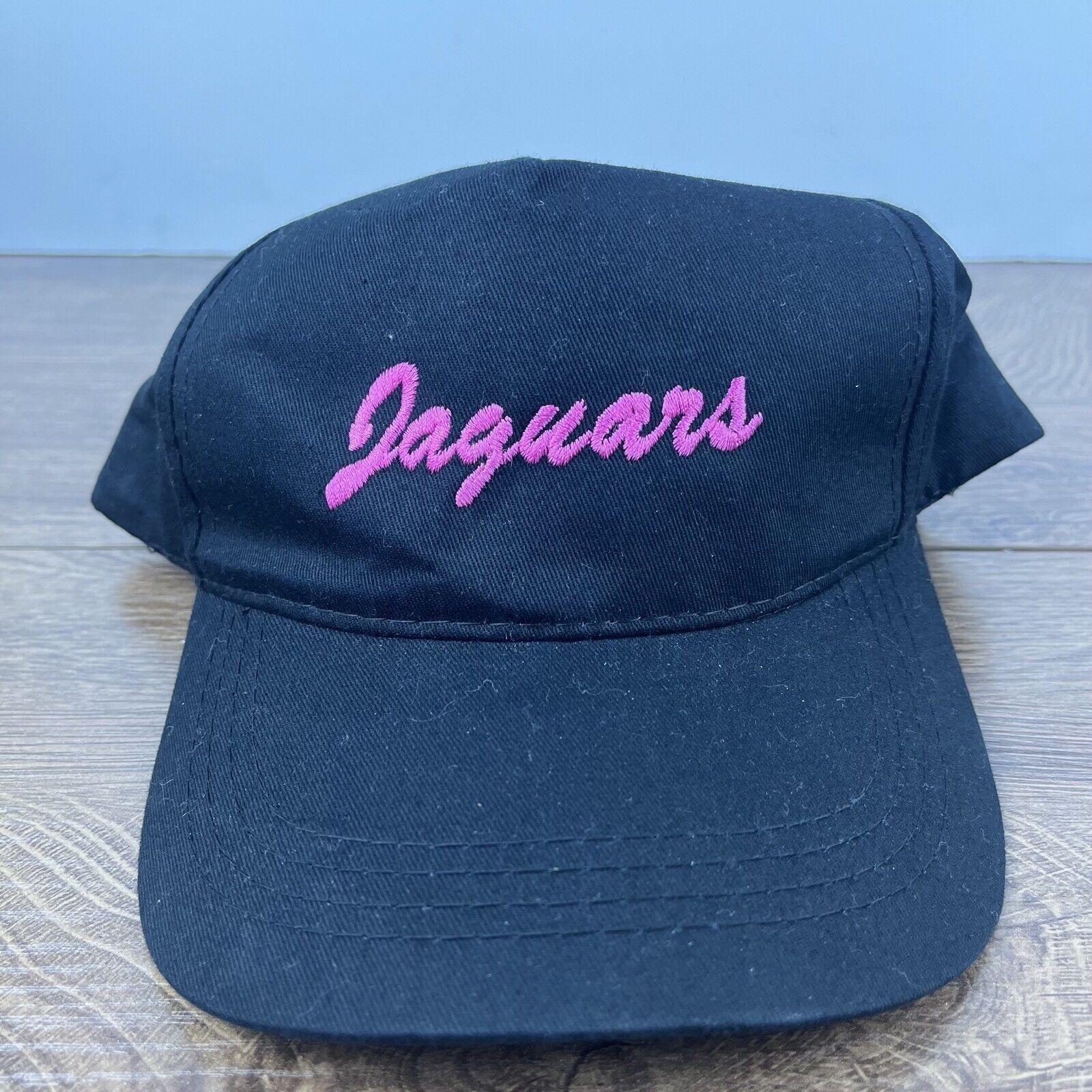 Other Jaguars Hat Jaguar Snapback Hat Black Hat Adjustable Black A Size ONE SIZE - 1 Thumbnail
