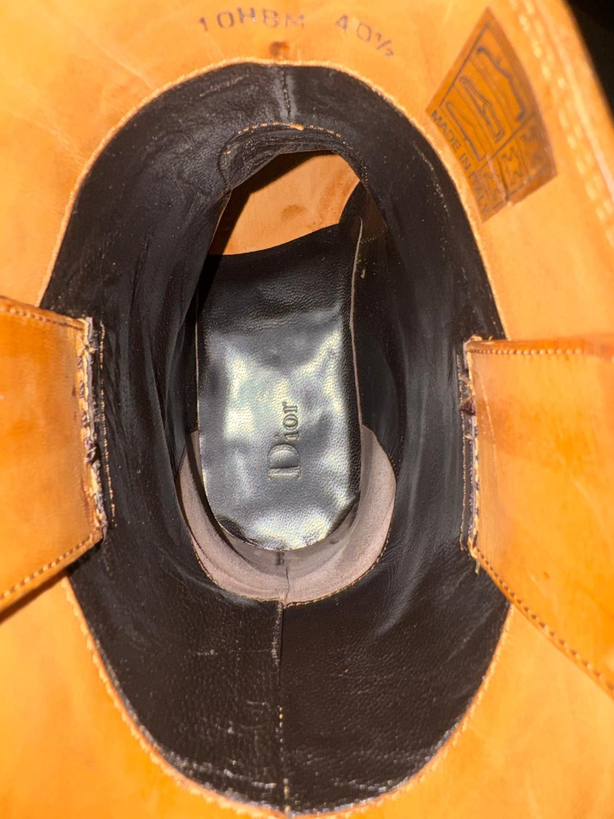 Dior Dior Homme Archive 2010 Goodyear Welted Leather Boots Size US 7.5 / EU 40-41 - 11 Thumbnail