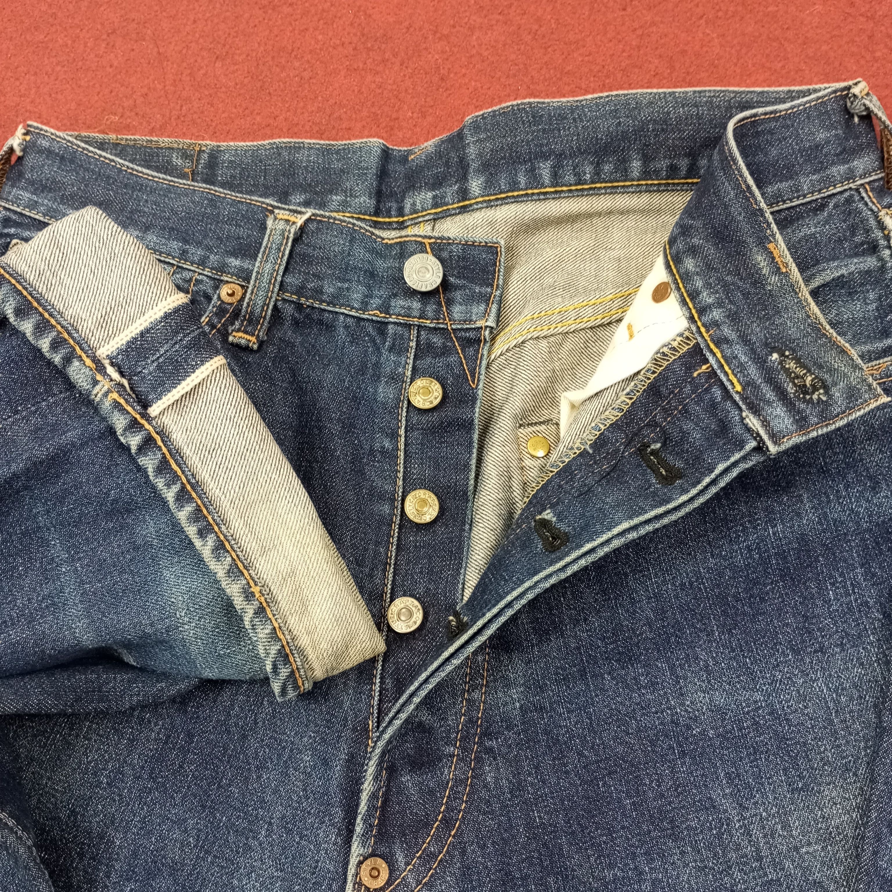 Evisu Vintage Evis Japanese Brand Custom Daicock Jeans c244n22 Size US 30 / EU 46 - 12 Thumbnail