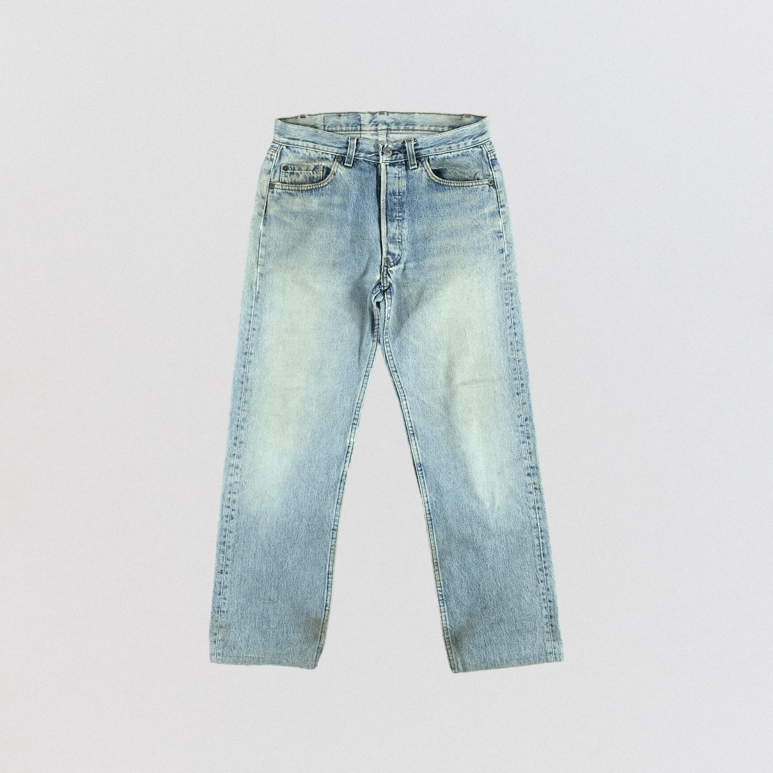Levi's Vintage 90s Light Wash Levis 501 Jeans-JM2117 Size US 29 - 1 Thumbnail
