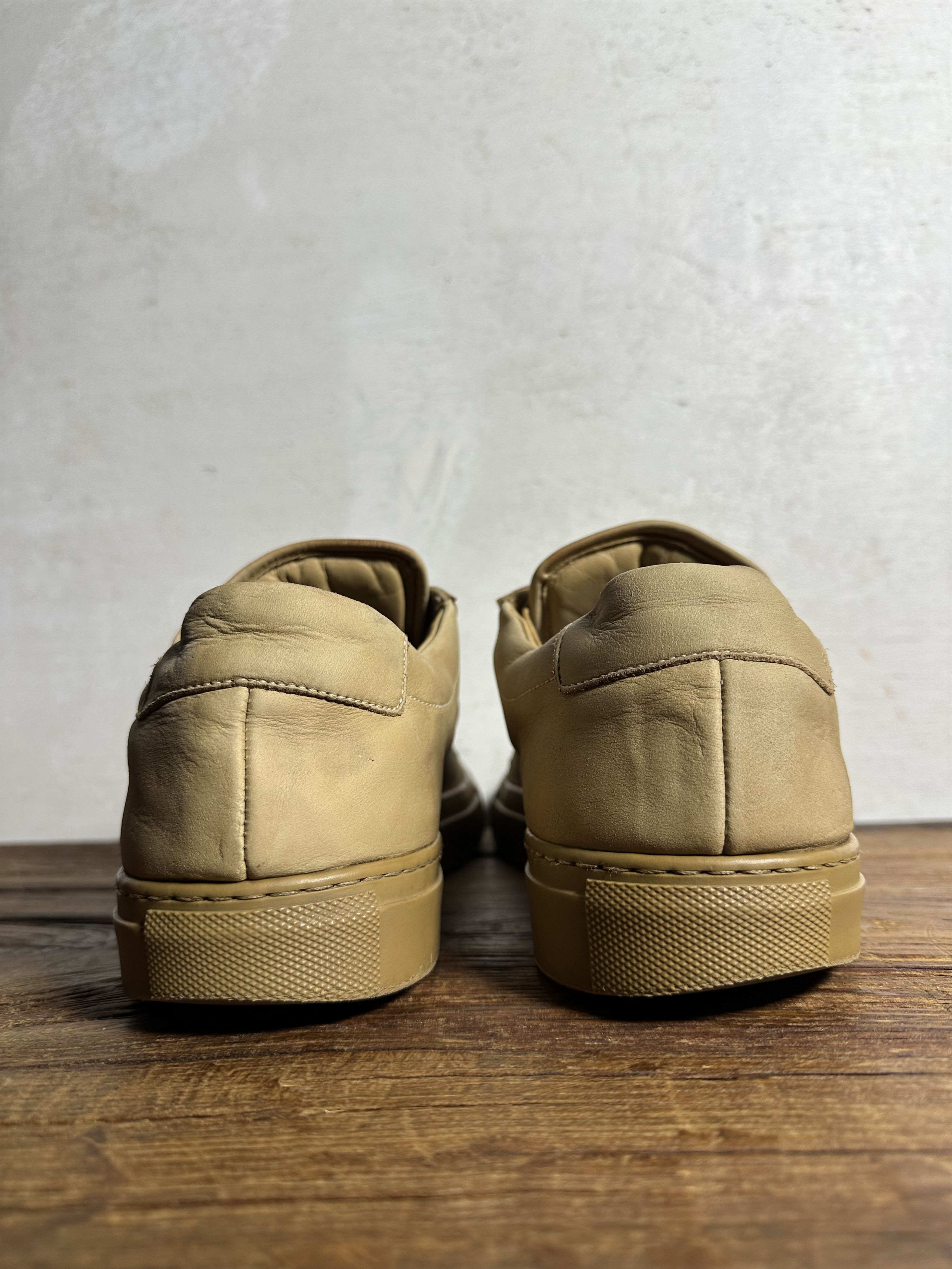 Common Projects Common Projects BBall Low in Nabuk Tan Size US 10.5 / EU 43-44 - 4 Thumbnail