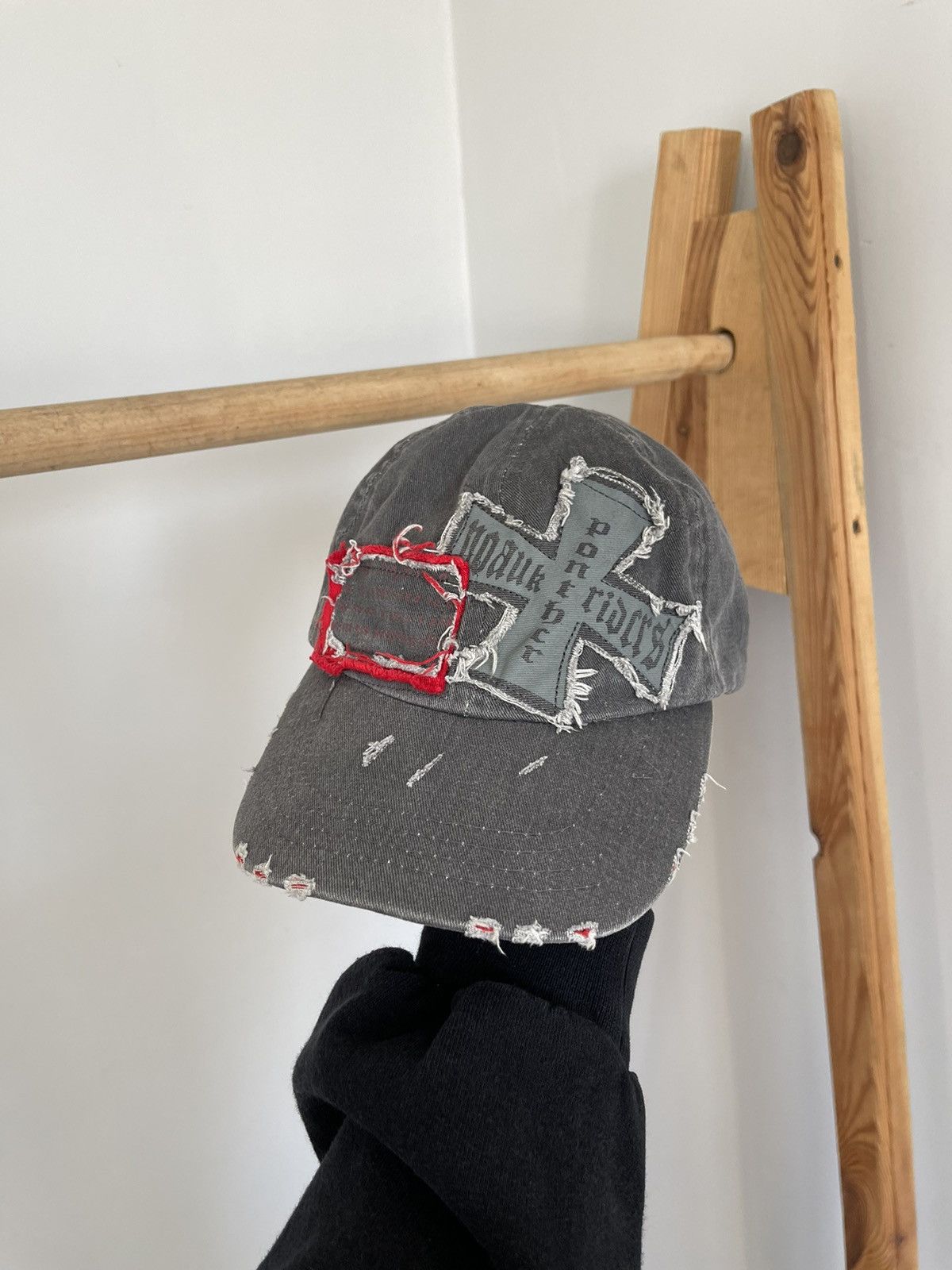 Hysteric Glamour 90s Archive Y2k Diesel Style Distressed Cross Punk Emo Cap Size ONE SIZE - 1 Thumbnail