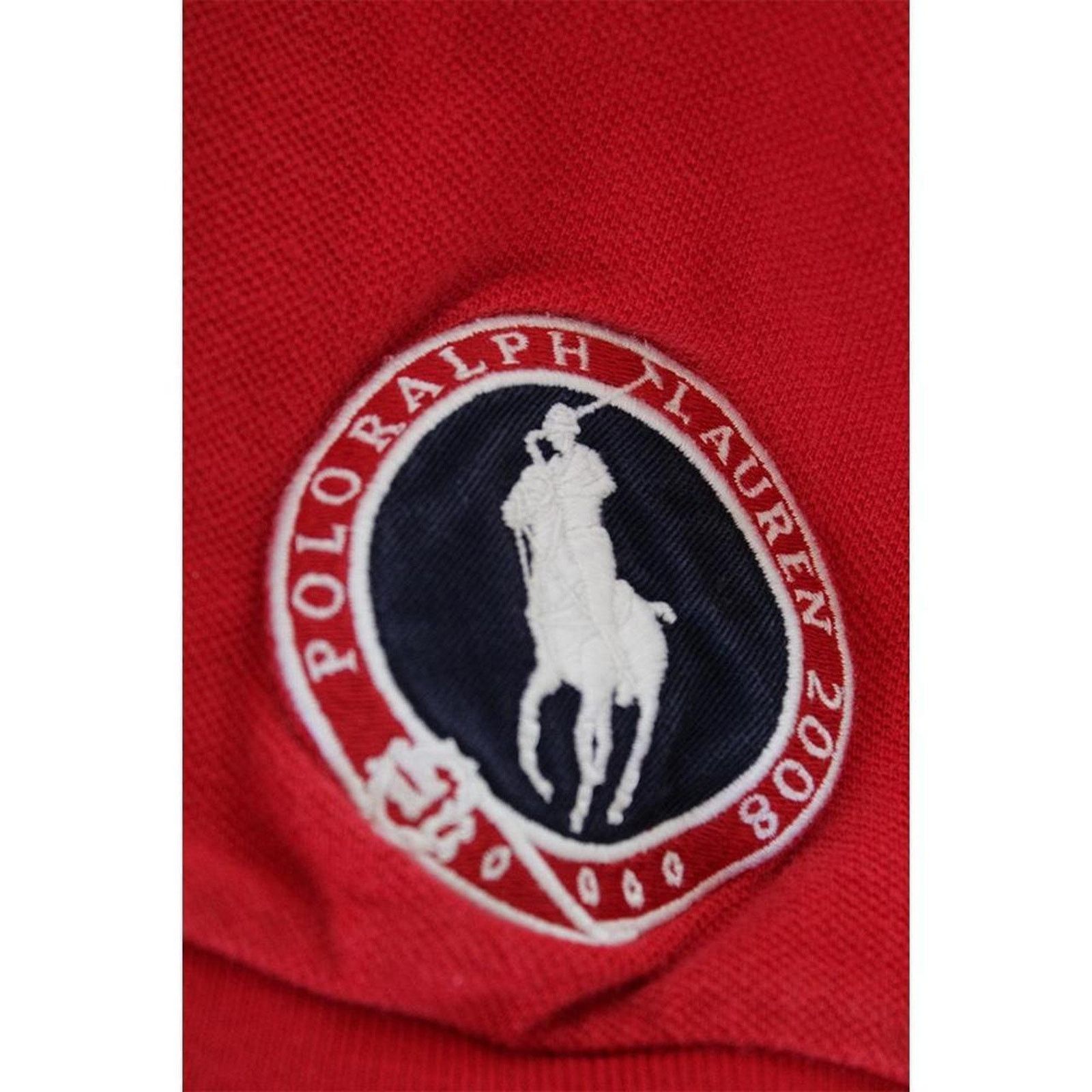 Polo Ralph Lauren Y2K 2008 Red Beijing Olympics USA Ralph Lauren Polo Size US L / EU 52-54 / 3 - 6 Thumbnail