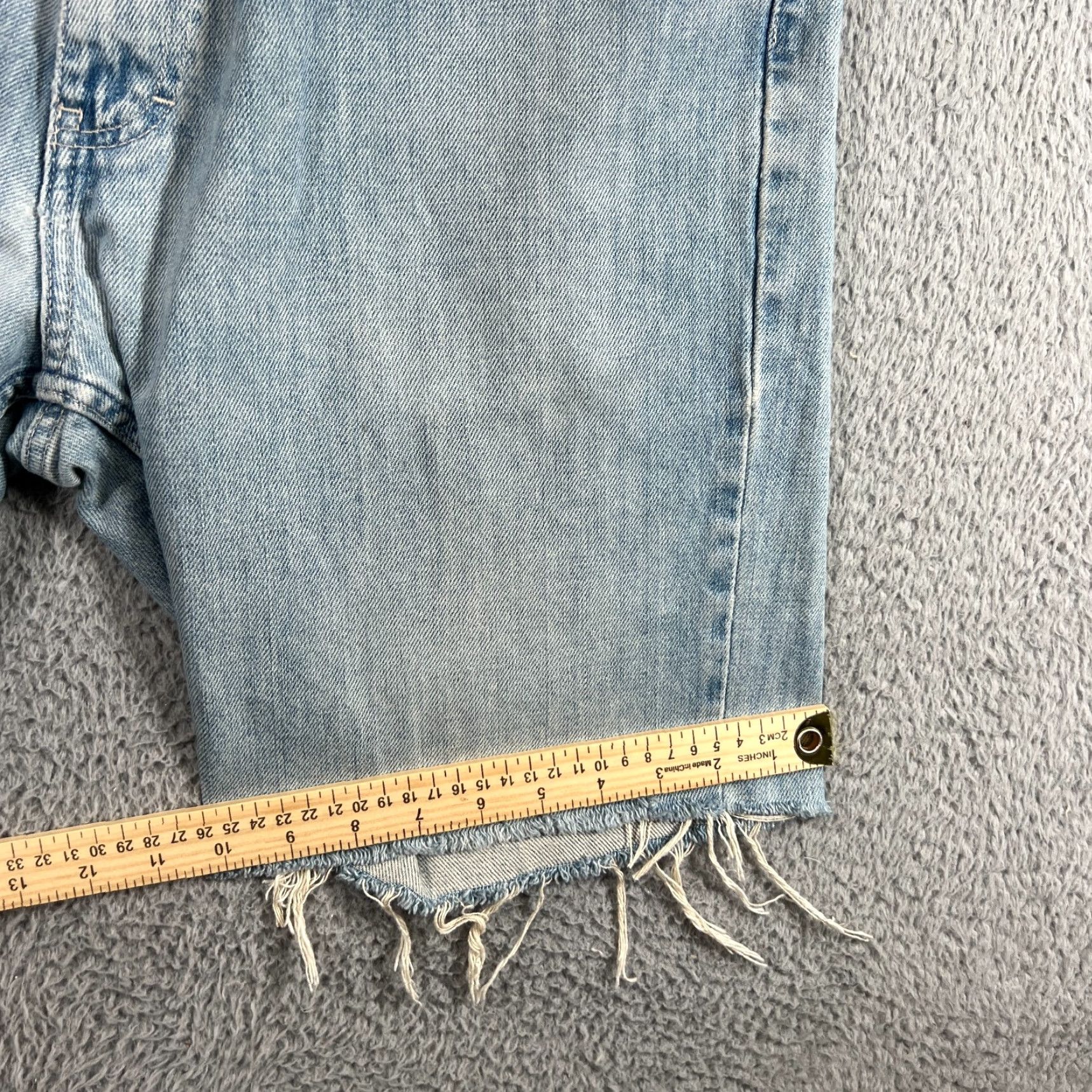 Express Express Shorts 32 Blue Denim Jean Bermuda Beach Summer Mens Size US 32 / EU 48 - 5 Thumbnail