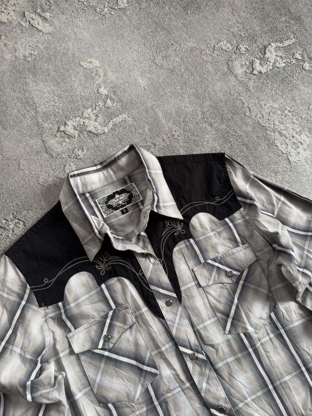 Cowboy Equipment × Stars & Stripes × Vintage Stars & Stripes M western cowgirl🤠 shirts button long sleeve Size M / US 6-8 / IT 42-44 - 7 Thumbnail