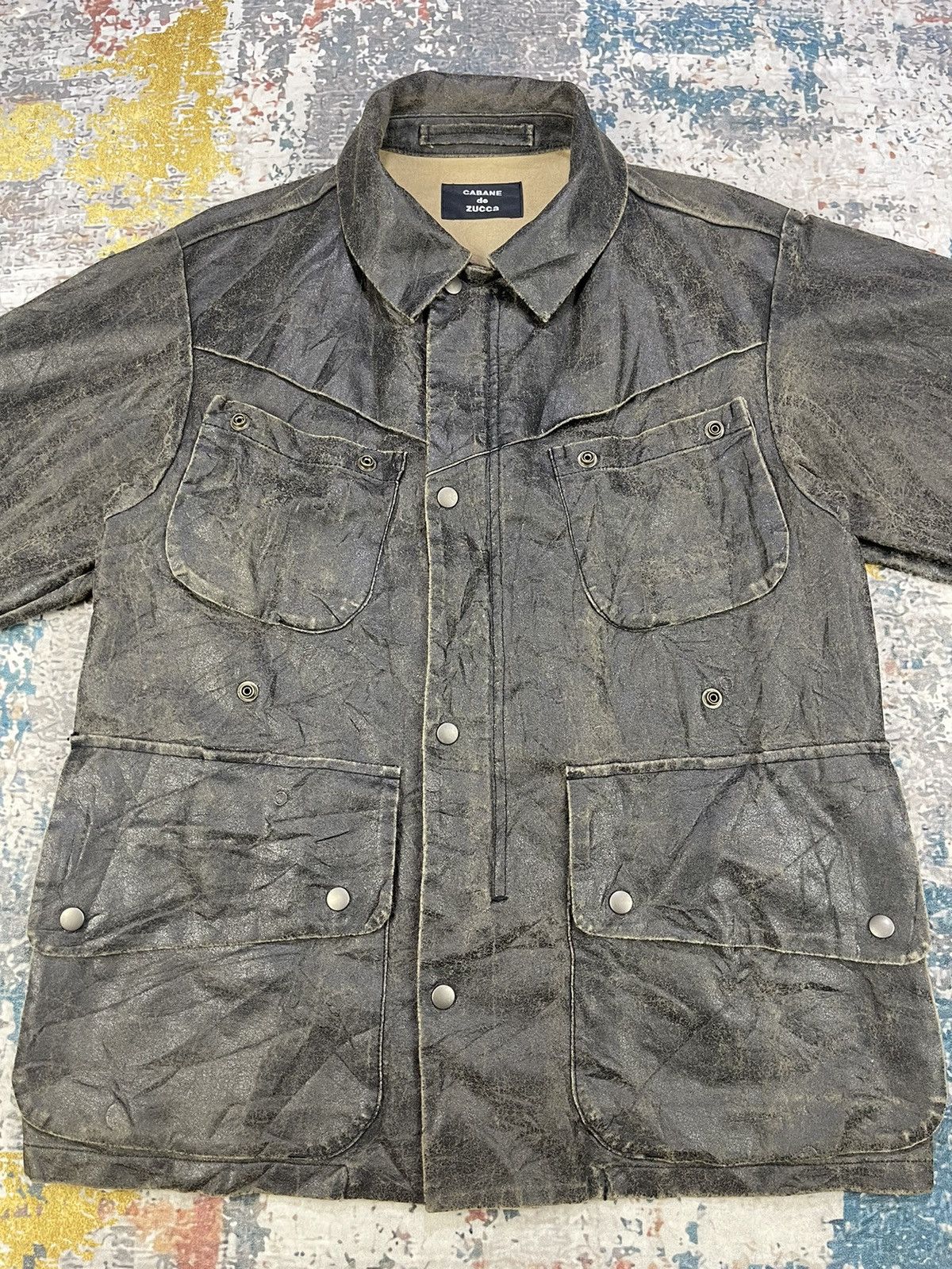 CABANE de ZUCCa Cabane De Zucca Military Jackets Size US S / EU 44-46 / 1 - 2 Thumbnail