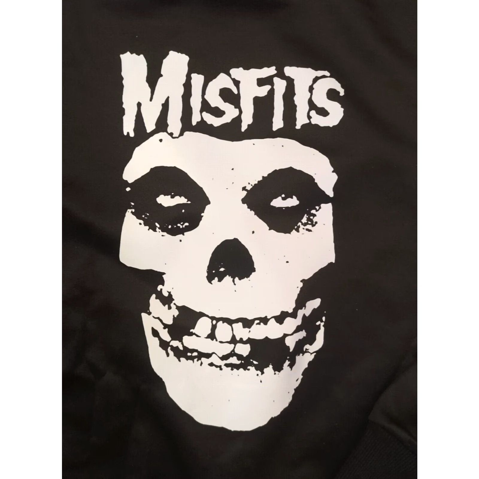 Vintage MISFITS Bomber Jacket Men XL Black Full Zip Logo Zipper Pockets Size US XL / EU 56 / 4 - 5 Thumbnail
