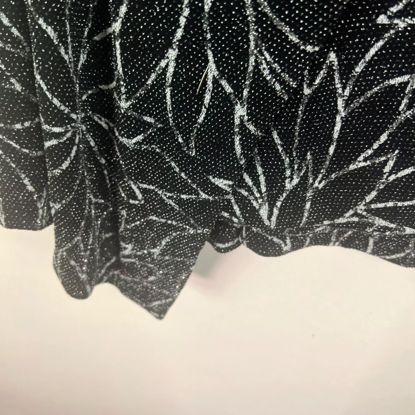 Vintage ALEX Petite Floral Metallic 2 Piece Tank Jacket Womens PL Black Lace Beaded Embroidered Glitter Floral 2 Piece Blouse Shirt Ladies PL Size L / US 10 / IT 46 - 6 Thumbnail