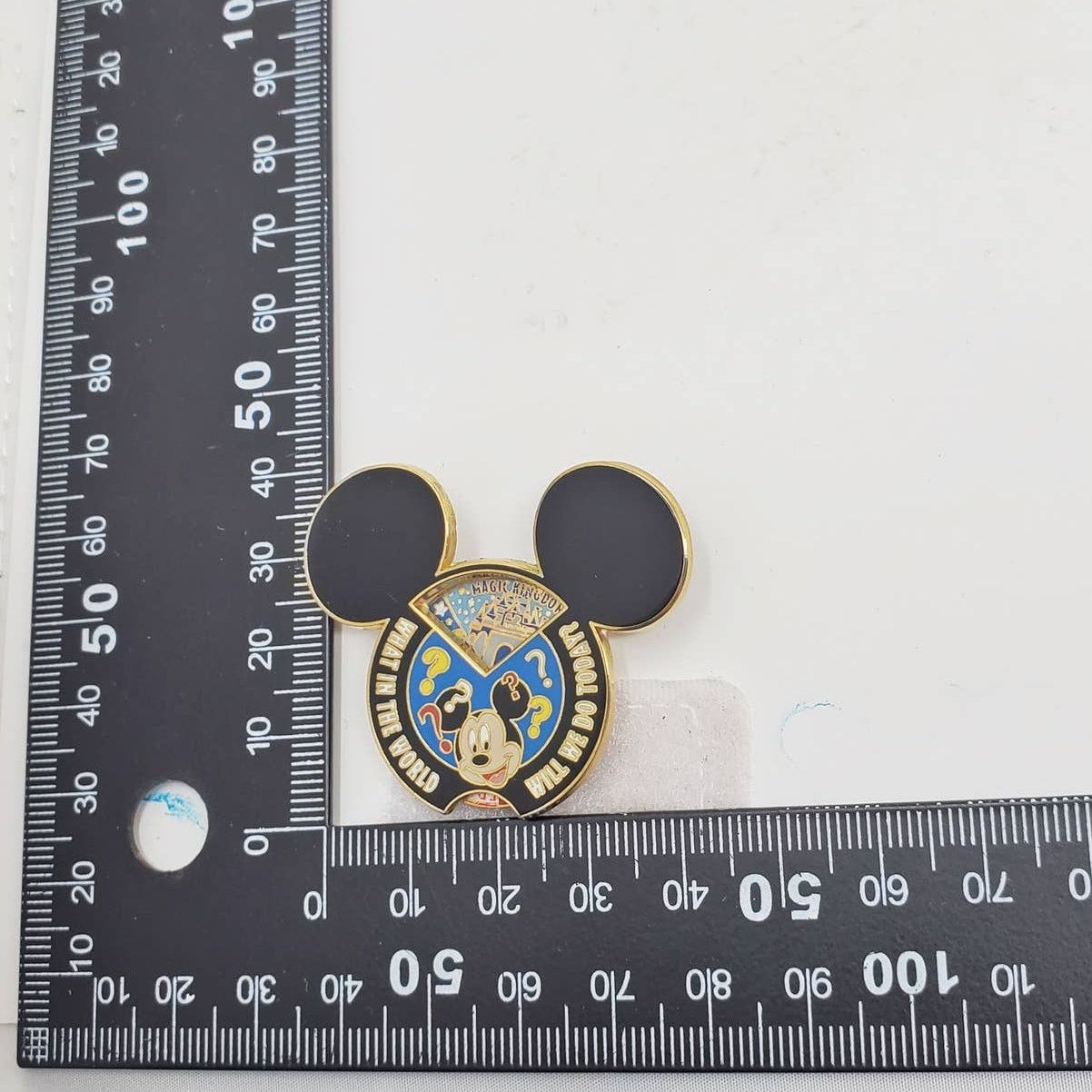 Disney Disney Parks WDW Mickey Spinner Pin Park-Hopping Adventure Size ONE SIZE - 8 Thumbnail
