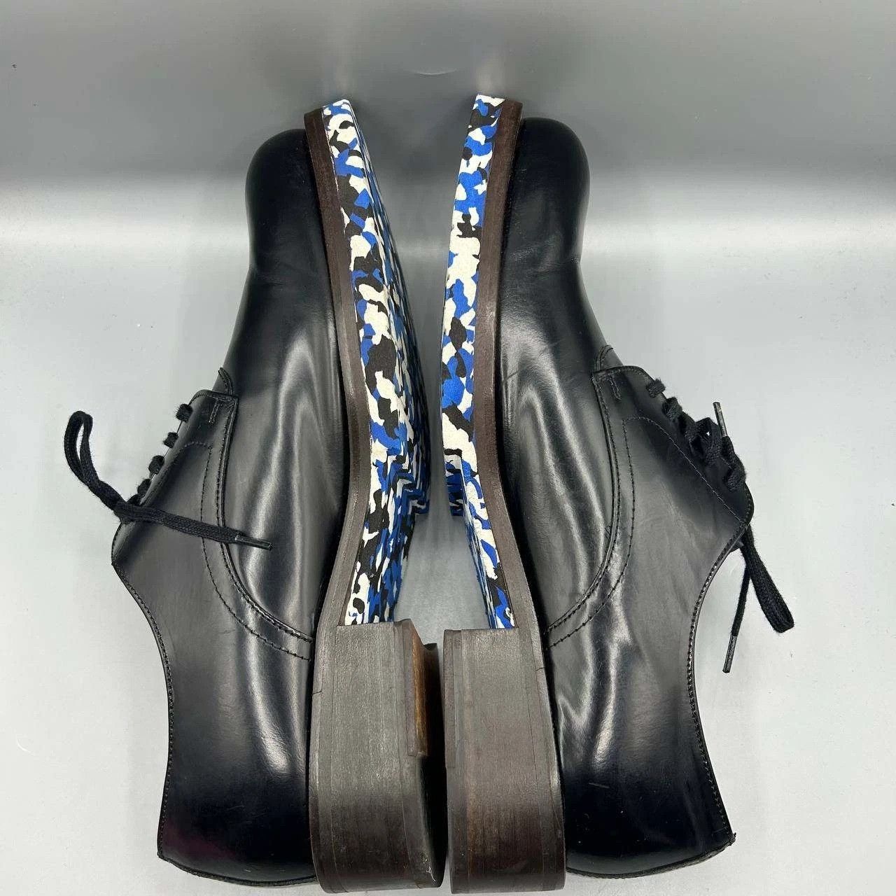 Zara Zara Derby Shoes Men Size EU 43 US 10 Leather Camo Sole Size US 10 / EU 43 - 4 Thumbnail