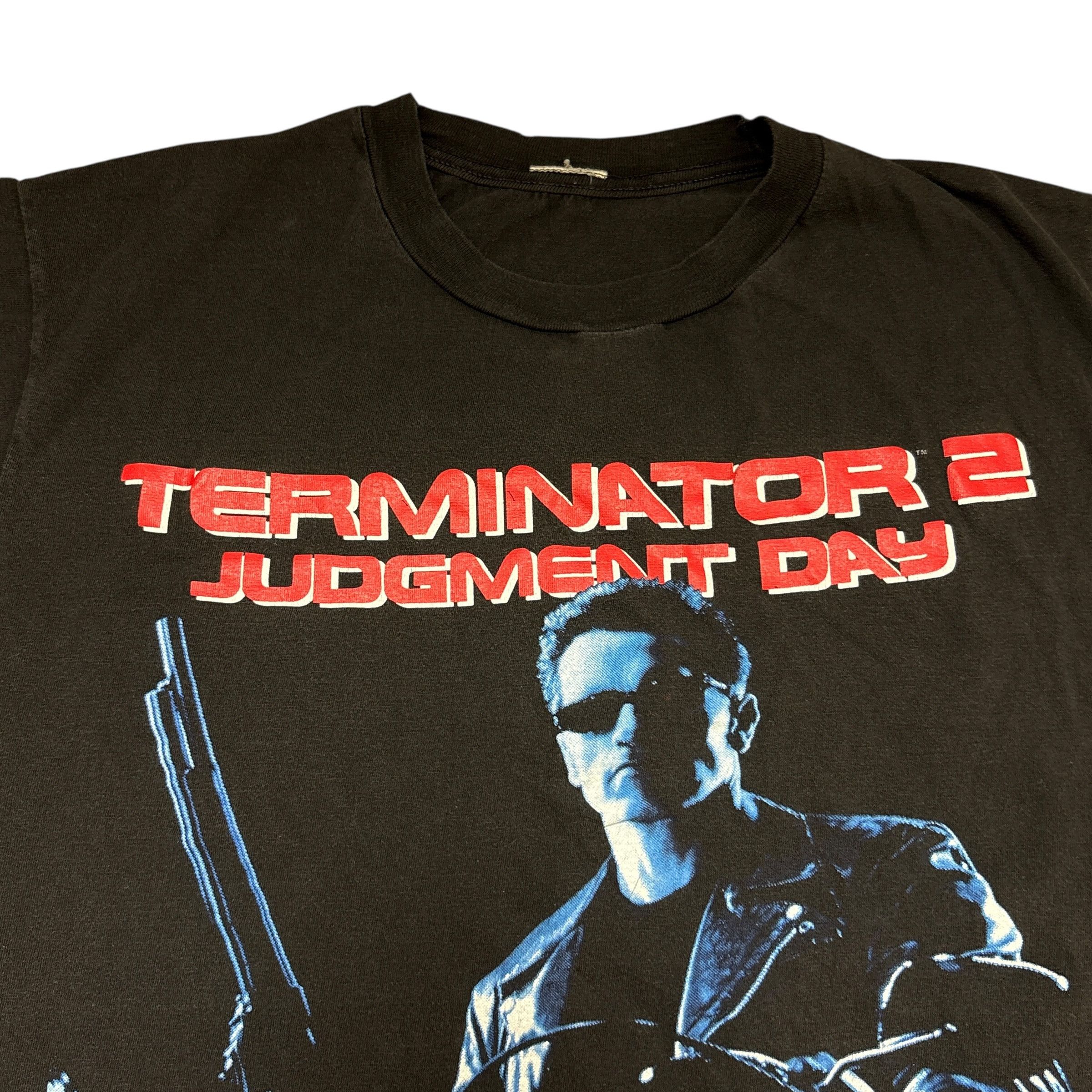 Vintage Vintage Terminator 2 Shirt 90s Single Stitch Movie Promo Tee Size US M / EU 48-50 / 2 - 4 Thumbnail