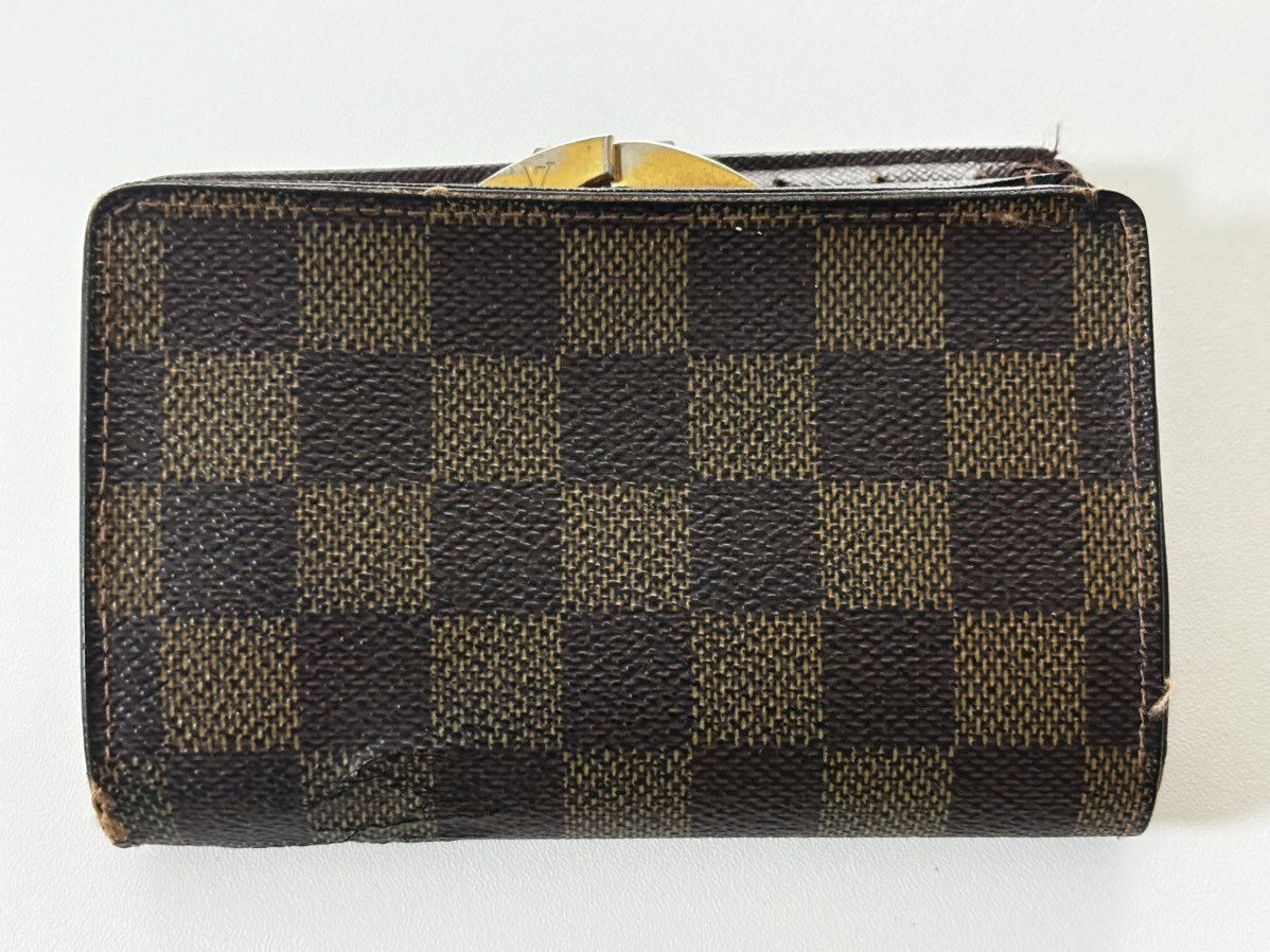 Louis Vuitton Louis Vuitton Damier Ebene Compact Wallet Coin Vintage Size ONE SIZE - 11 Thumbnail