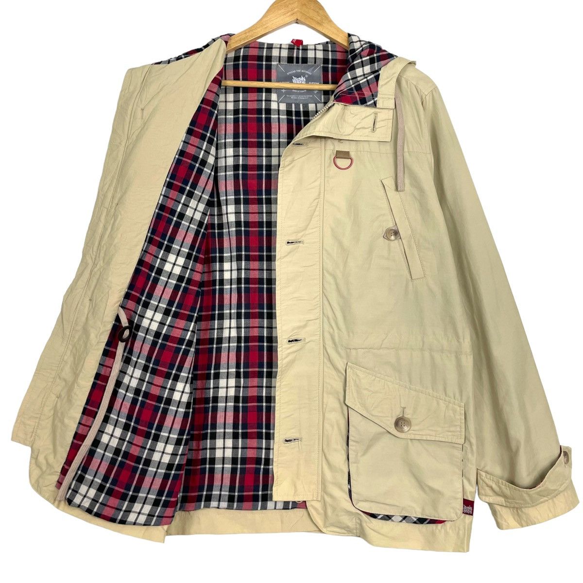Edition Japan × Japanese Brand 💥BROWN BREATH HUNTING SURVIVAL TARTAN JACKET Size US L / EU 52-54 / 3 - 1 Thumbnail
