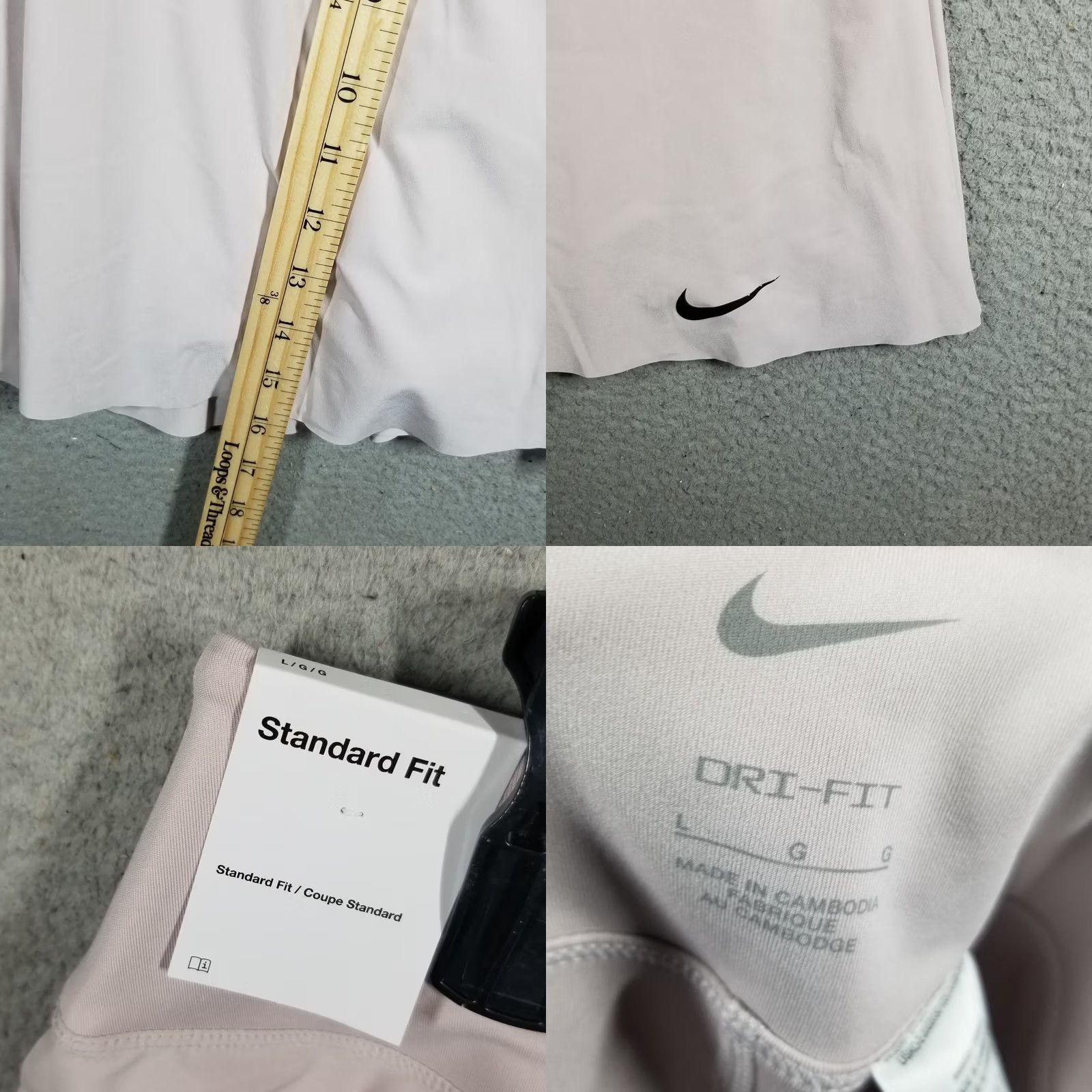 Nike Nike Women DRI-FIT Advantage Tennis Golf Skirt Platinum Violet SZ L DX1132 Size 36" / US 14 / IT 50 - 8 Thumbnail