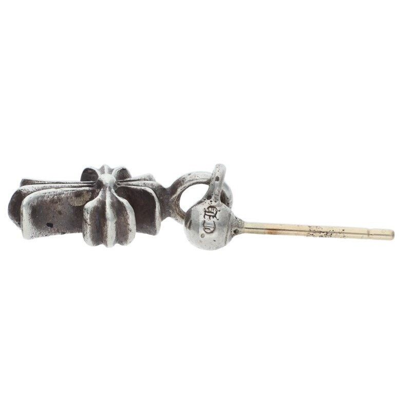 Chrome Hearts Chrome Hearts Stack Cross Drop Silver Earring Size ONE SIZE - 4 Thumbnail