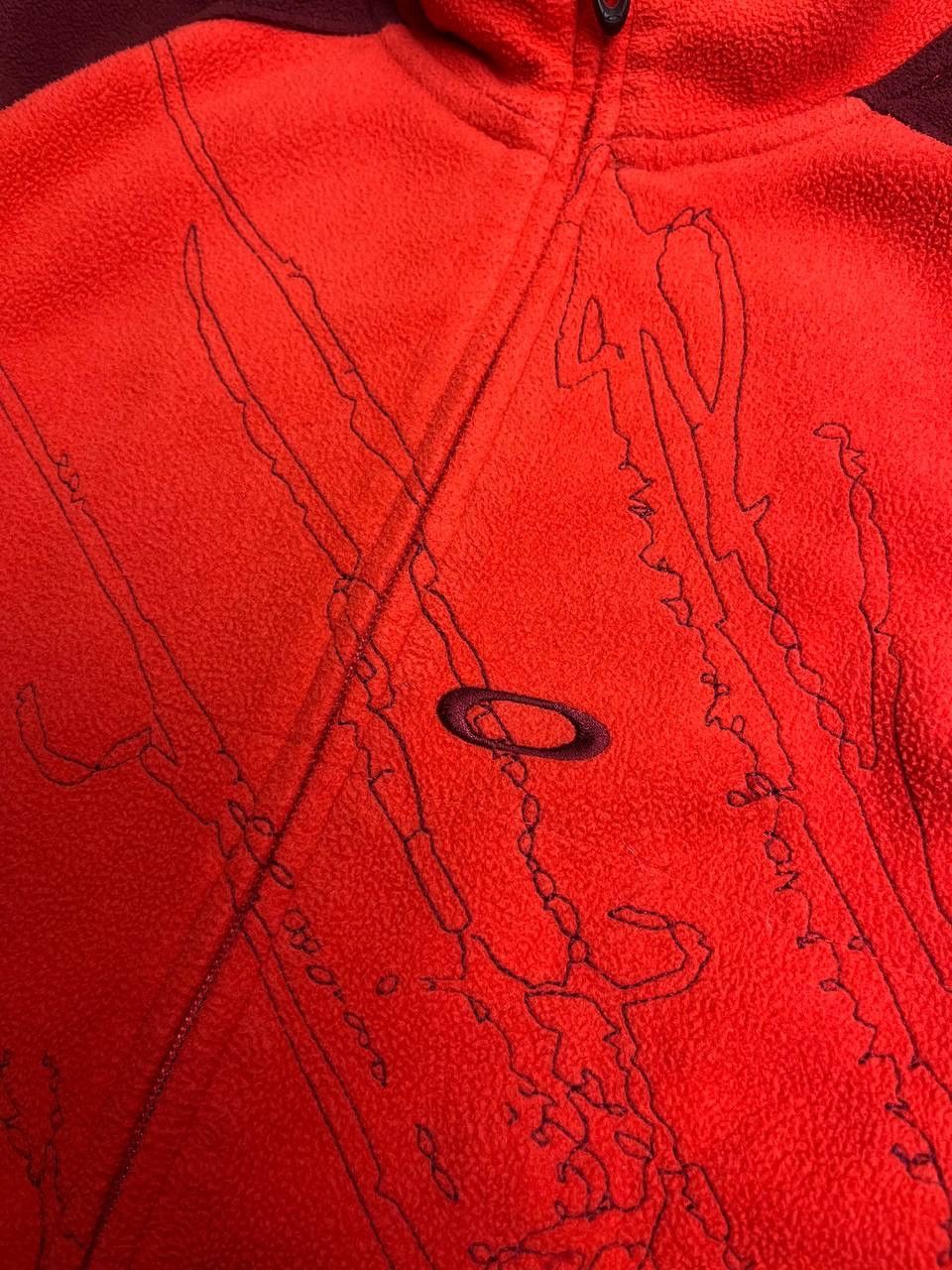 Oakley Vintage Oakley Archival Fleece Sherpa Zip Jacket XL Size US XL / EU 56 / 4 - 9 Thumbnail