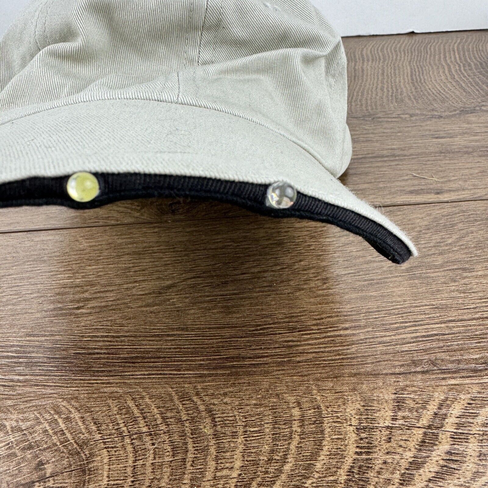 Other Plain Tan Baseball Hat Tan Brown Hat Adjustable Adult Size H Size ONE SIZE - 6 Thumbnail
