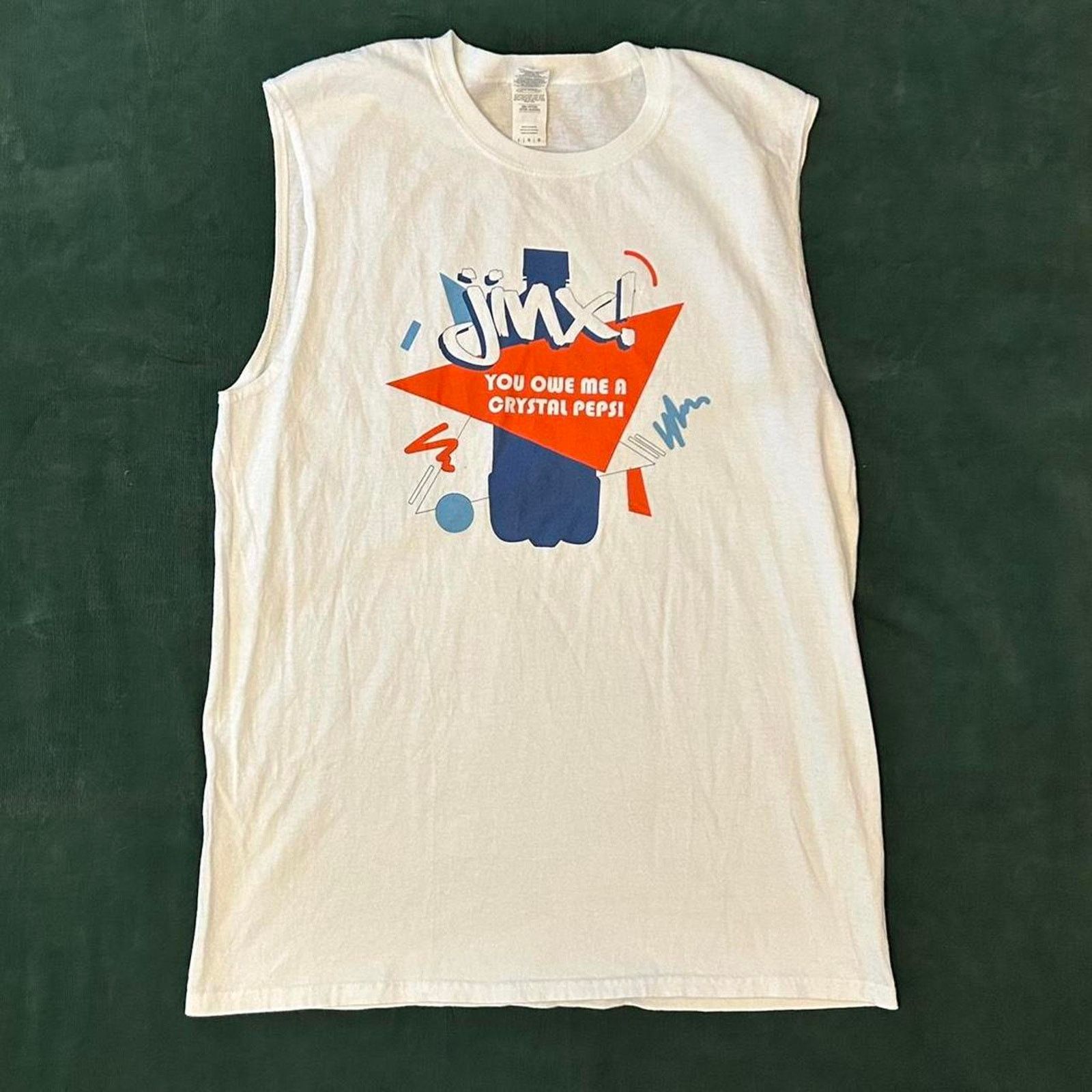 Gildan Rare y2k pepsi tank top Size US L / EU 52-54 / 3 - 1 Thumbnail