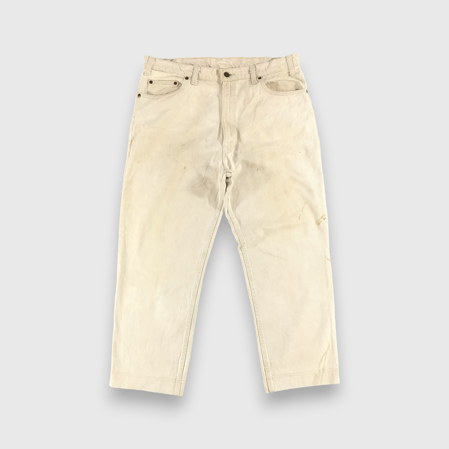 Levi's Vintage 90s Cream Levis 540 Jeans-J1141 Size US 36 / EU 52 - 1 Thumbnail