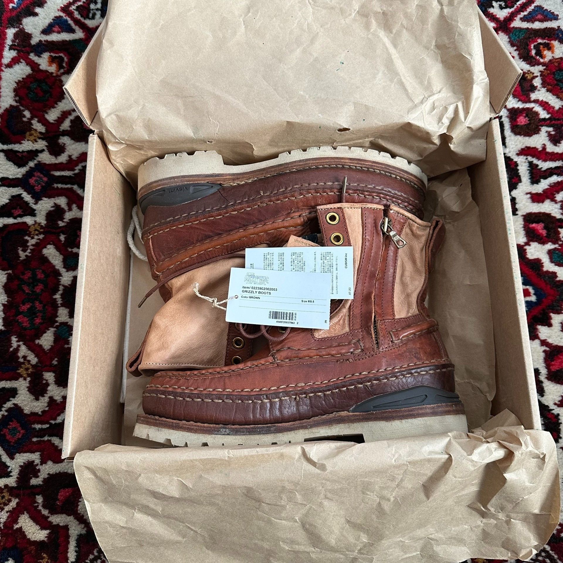 Visvim VISVIM 23AW ICT GRIZZLY BOOTS Size US 8.5 / EU 41-42 - 1 Thumbnail