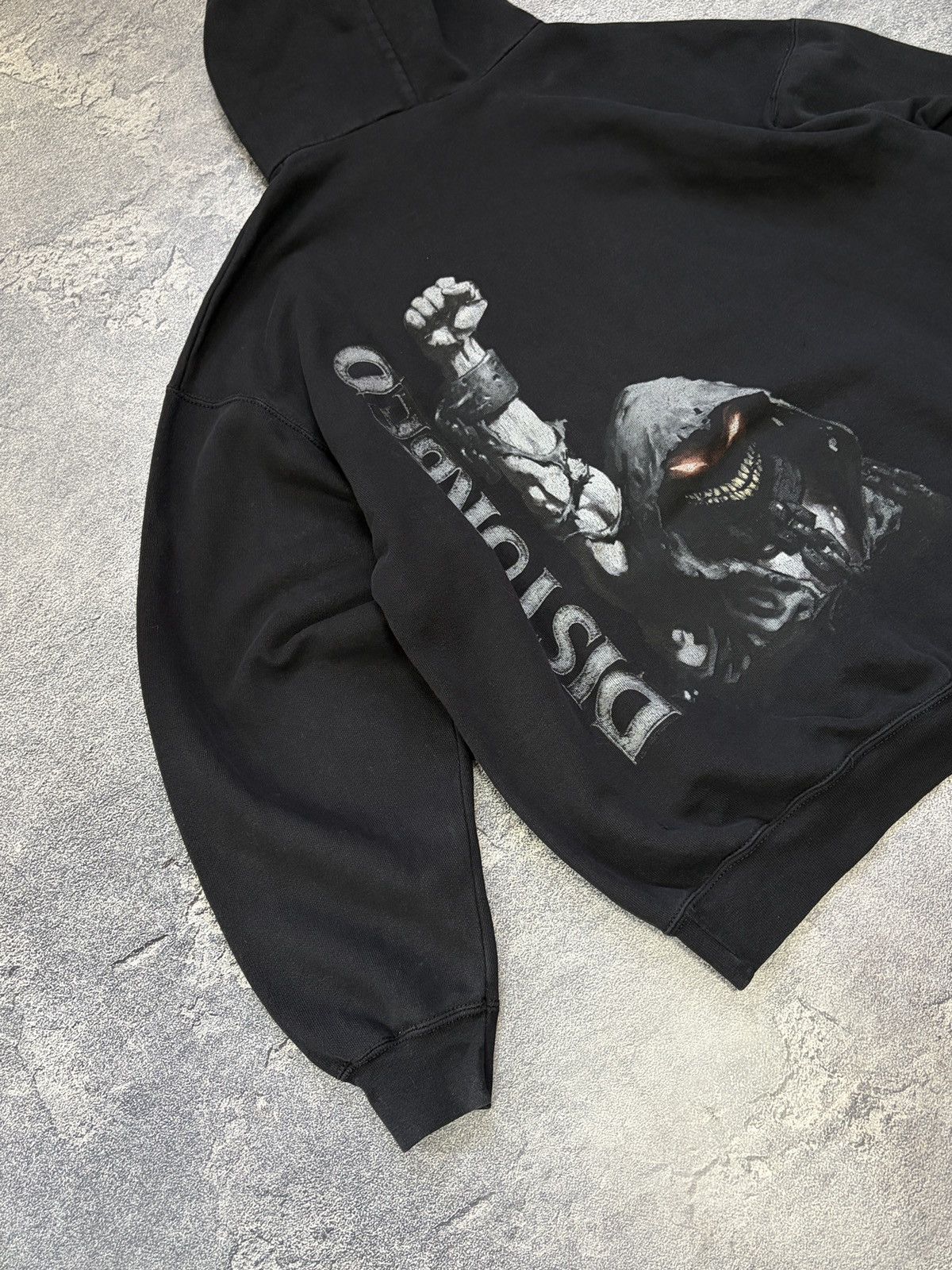 Vintage Vintage Disturbed Hoodie Black Rock Band Tour Merch 2000s XL Size US XL / EU 56 / 4 - 18 Thumbnail