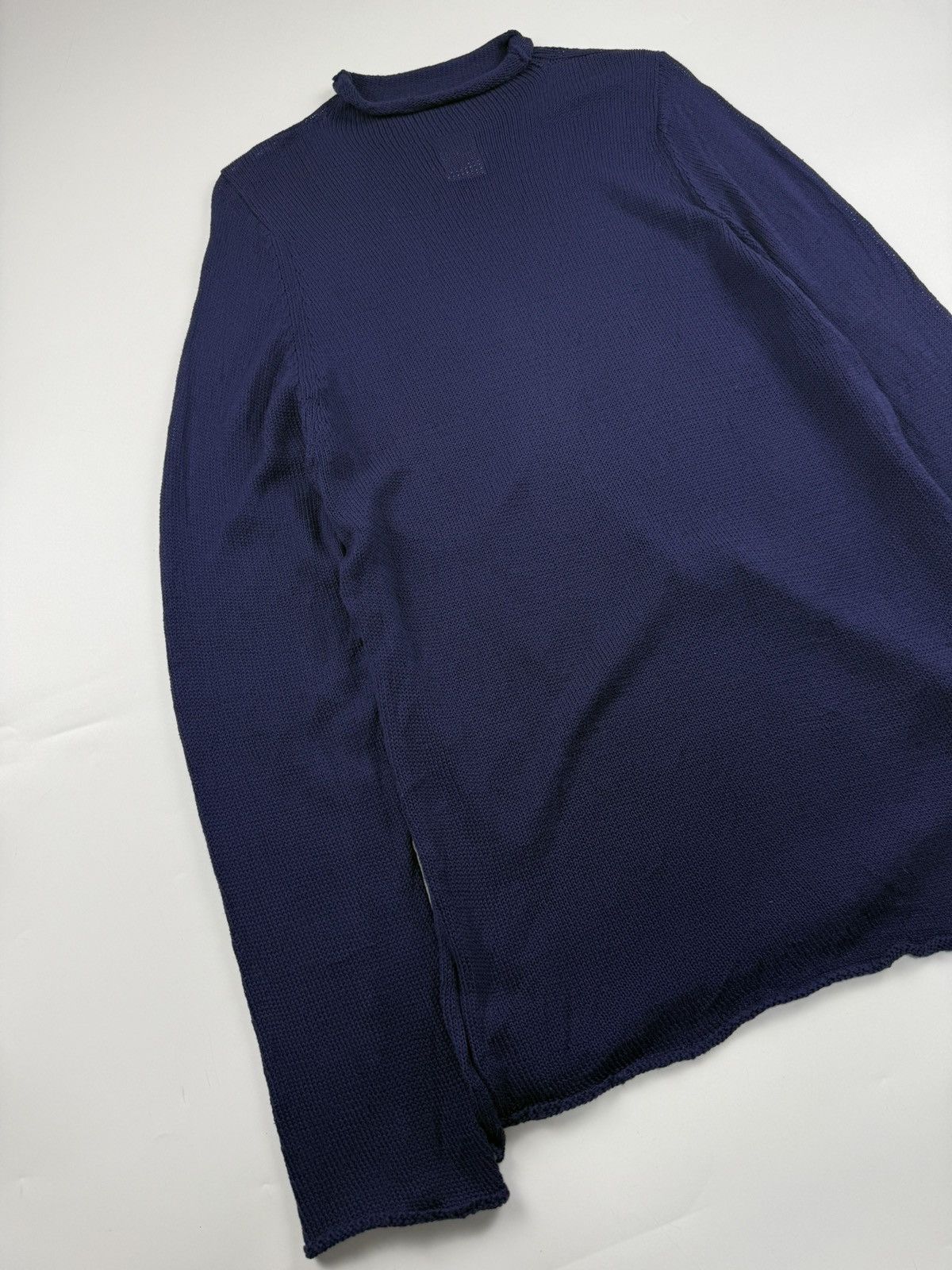 Yohji Yamamoto Yohji Yamamoto Pour Homme S/S’13 Side Slit Sweater Size US L / EU 52-54 / 3 - 3 Thumbnail