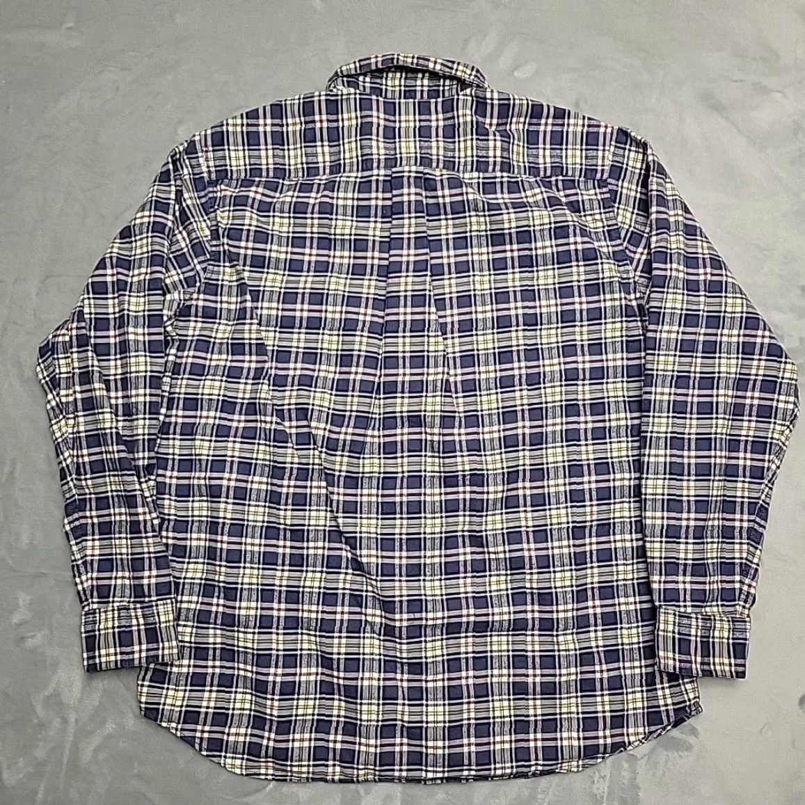 Eddie Bauer Eddie Bauer Flannel Shirt Mens L Blue Plaid 100% Cotton Outdoors Shirt/Flannel Casual Button-Down Pockets Size US L / EU 52-54 / 3 - 4 Thumbnail