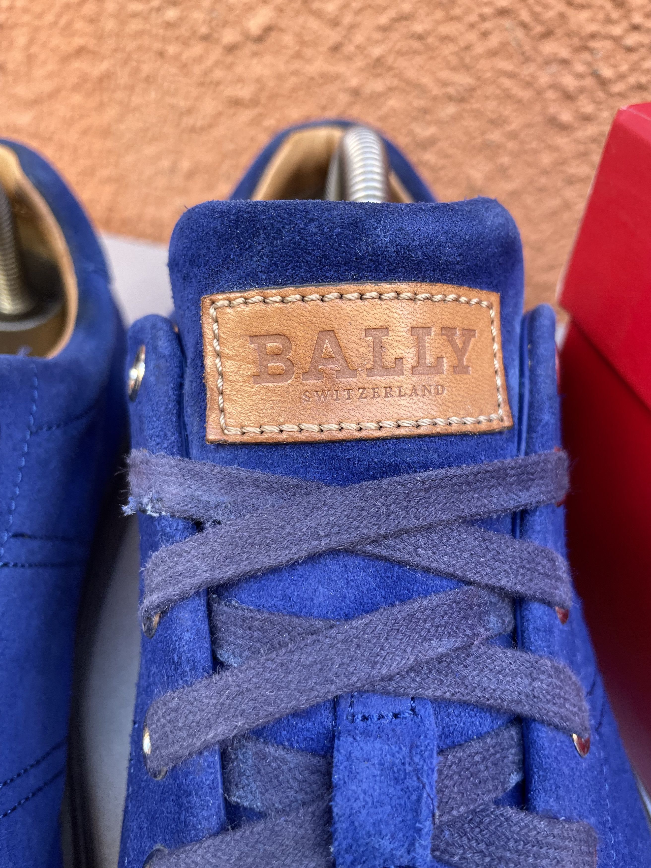 Bally Rare Bally Orivel Lace-Up blue suede sneakers size 43 Size US 10.5 / EU 43-44 - 5 Thumbnail