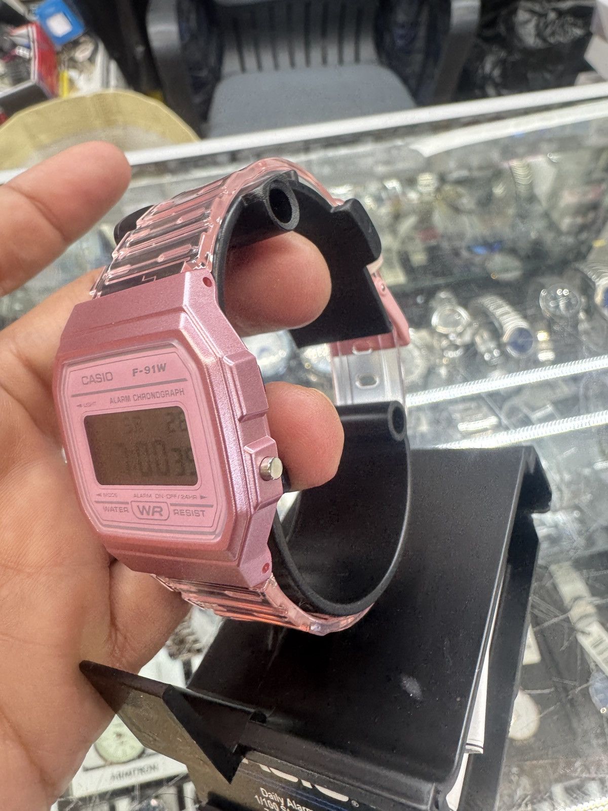 Casio Casio Pink Watch Size ONE SIZE - 8 Thumbnail