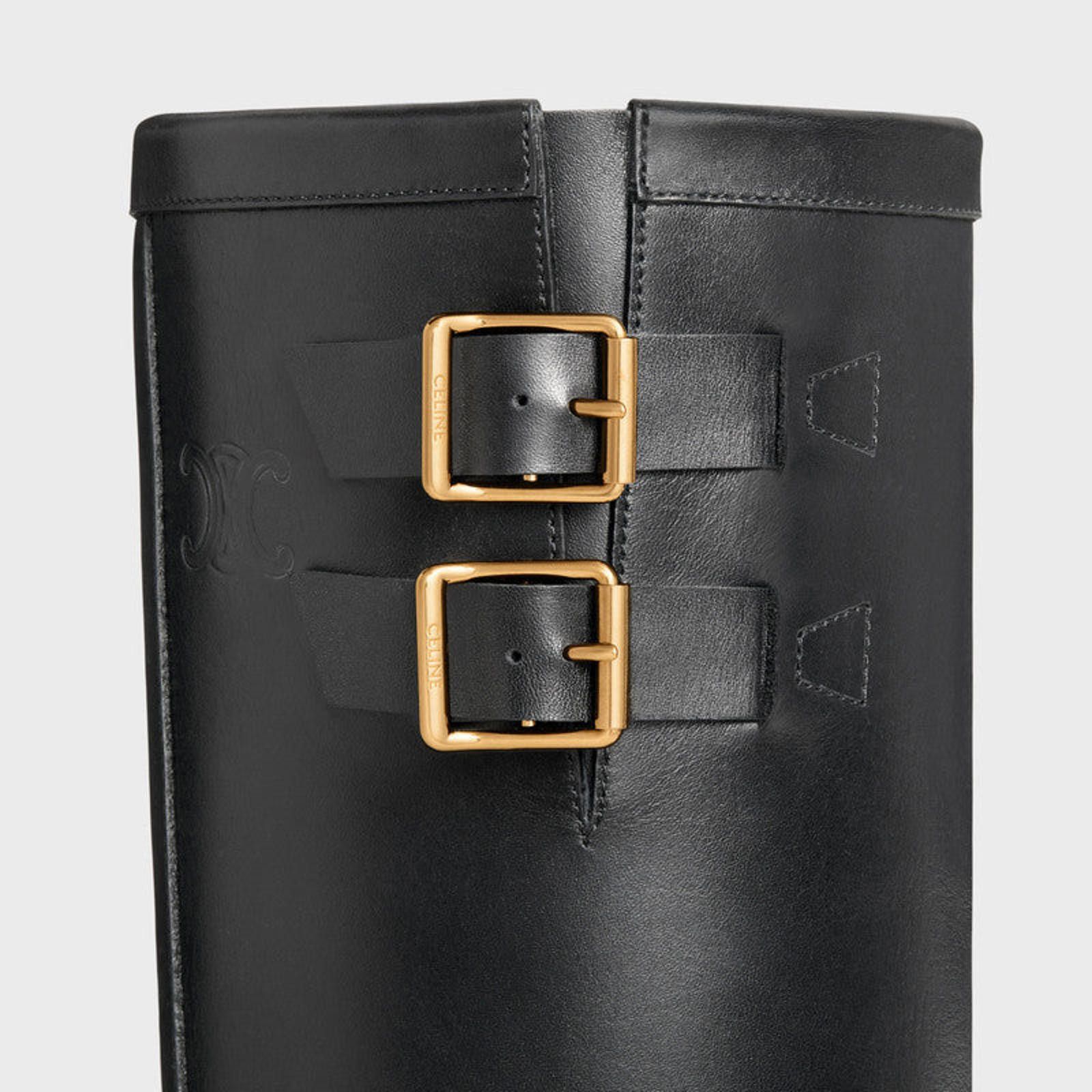 Celine Celine Biker Vegetal High Boots Size US 5 / IT 35 - 4 Thumbnail