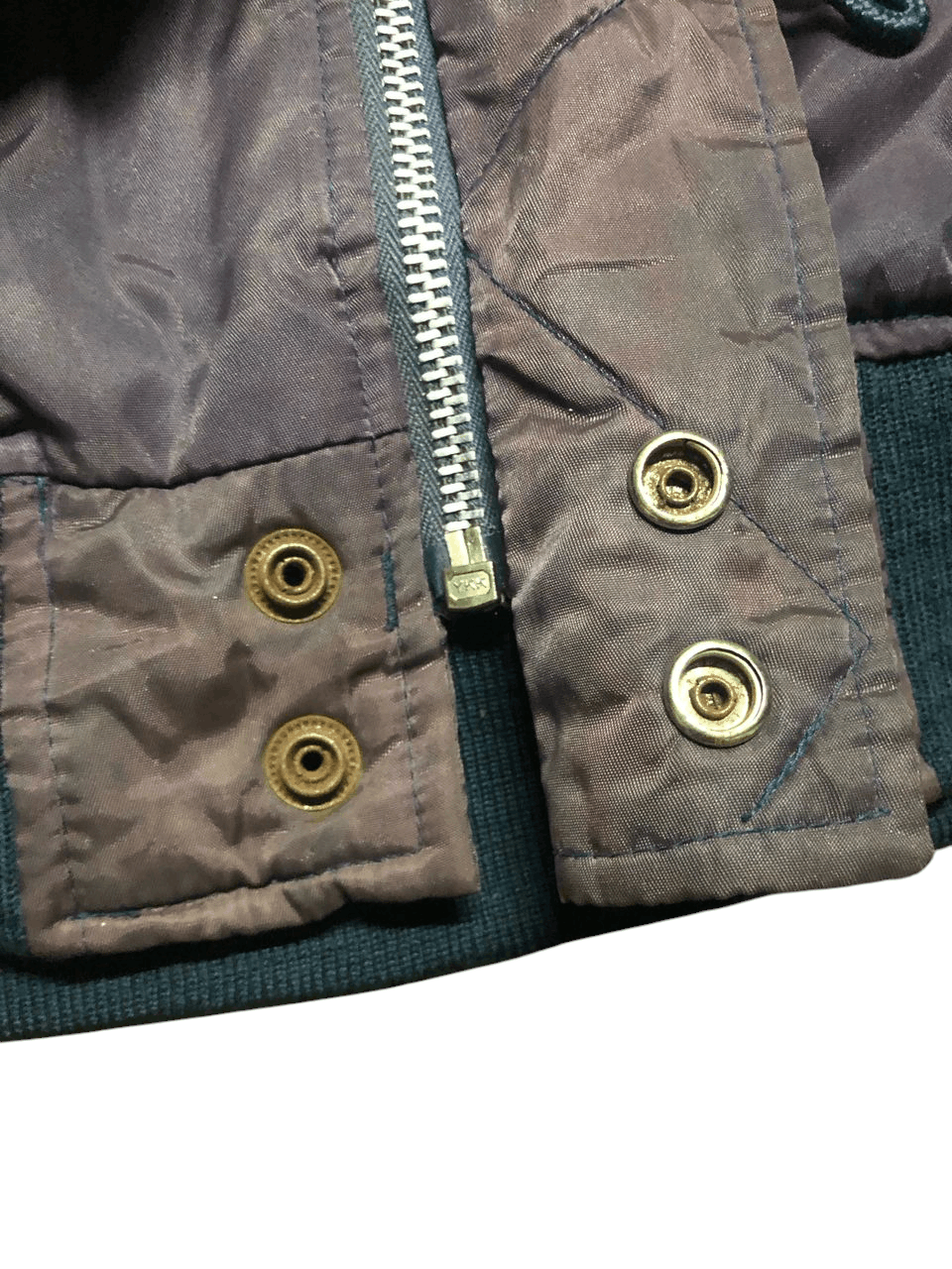 Vintage VINTAGE HOUSTON MA-2B FUR HOODED BOMBER JACKET FADED Size US M / EU 48-50 / 2 - 12 Thumbnail