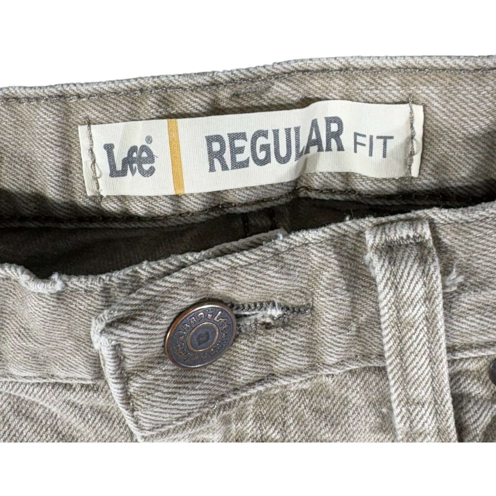 Lee Lee Denim Straight Leg Jeans 38x33 Size US 38 / EU 54 - 7 Thumbnail