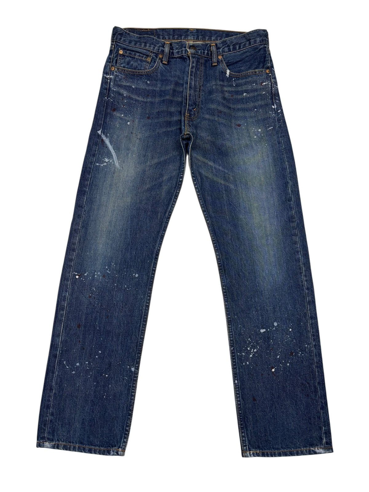 Levi's 🔥VINTAGE LEVIS 505 PAINTER JEANS DENIM JEANS Size US 33 - 7 Thumbnail