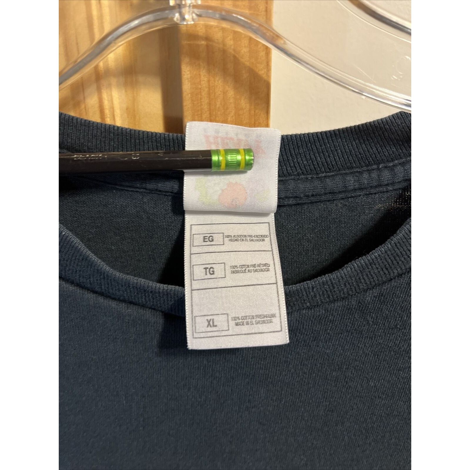 Fruit Of The Loom I Am Aware Unisex Black XL Awareness Campaign Cotton Tee Size XL / US 12-14 / IT 48-50 - 5 Thumbnail