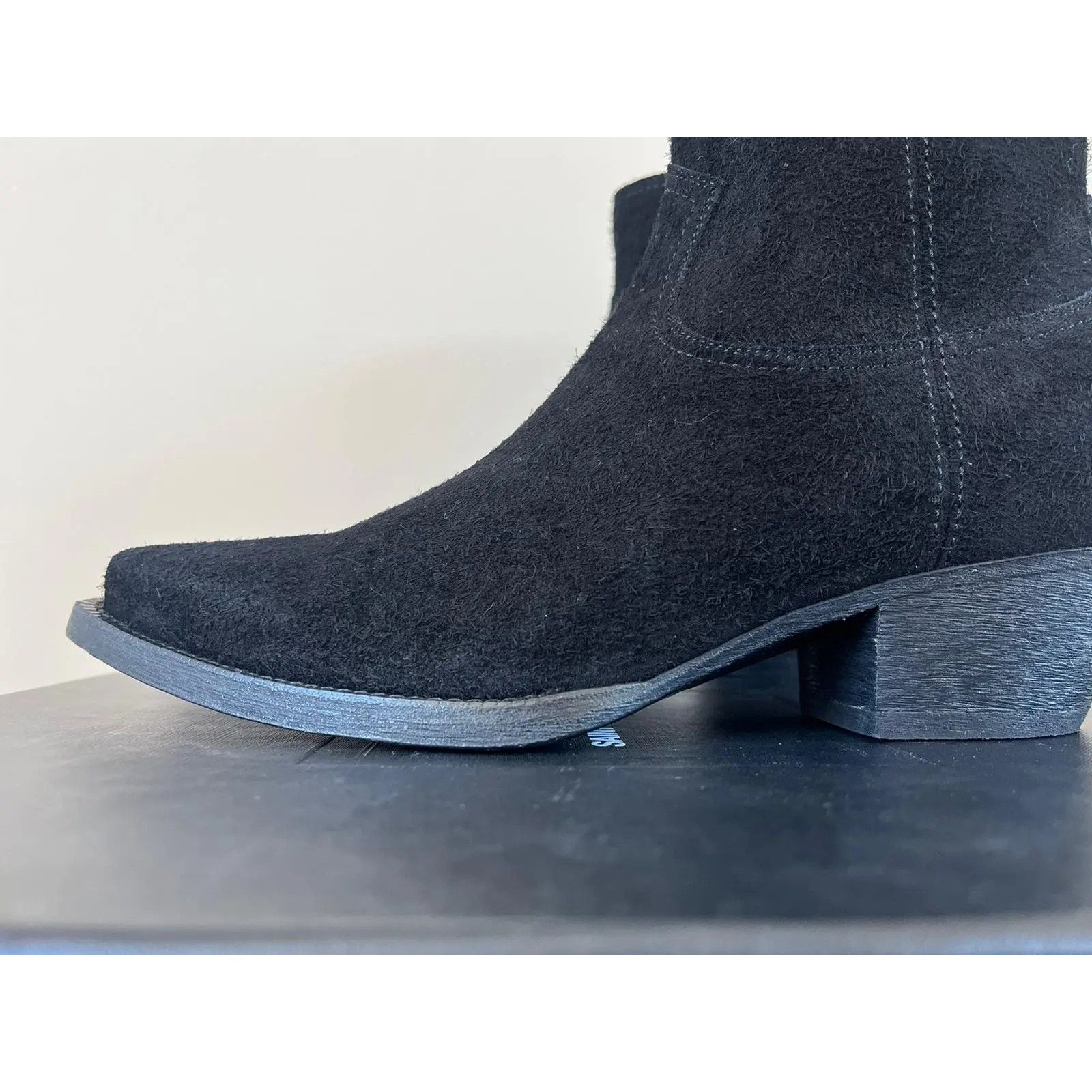 Saint Laurent Paris o1rshd1 Lukas 40 Boots in Crosta Wool in Black Size US 11 / EU 44 - 9 Thumbnail