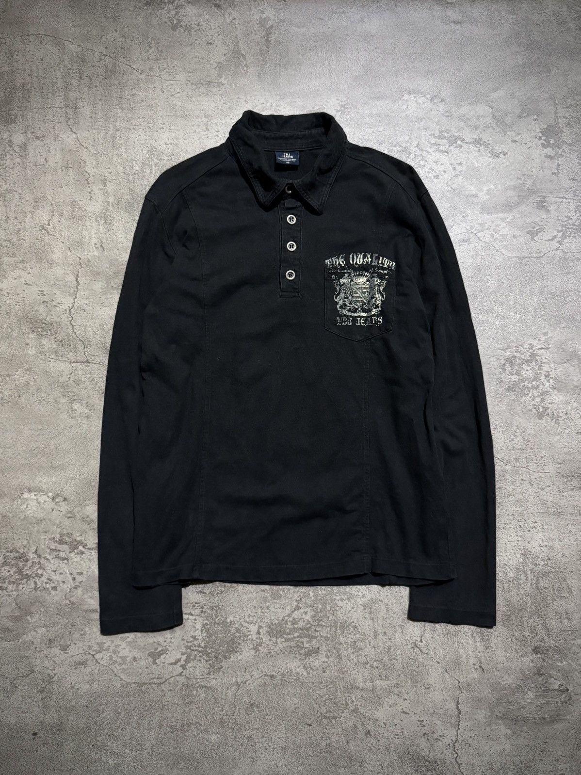 Hysteric Glamour Y2k Tbj Jeans ifsixwasnine poem polo shirt Size US M / EU 48-50 / 2 - 1 Thumbnail