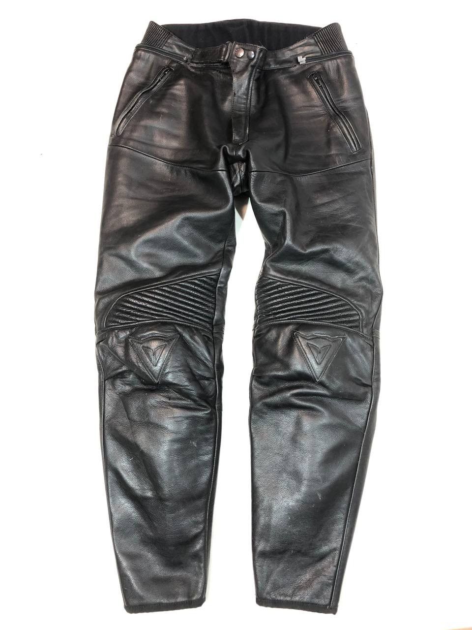 Dainese Dainese Biker Moto Leather Black Pants Vintage Grailed