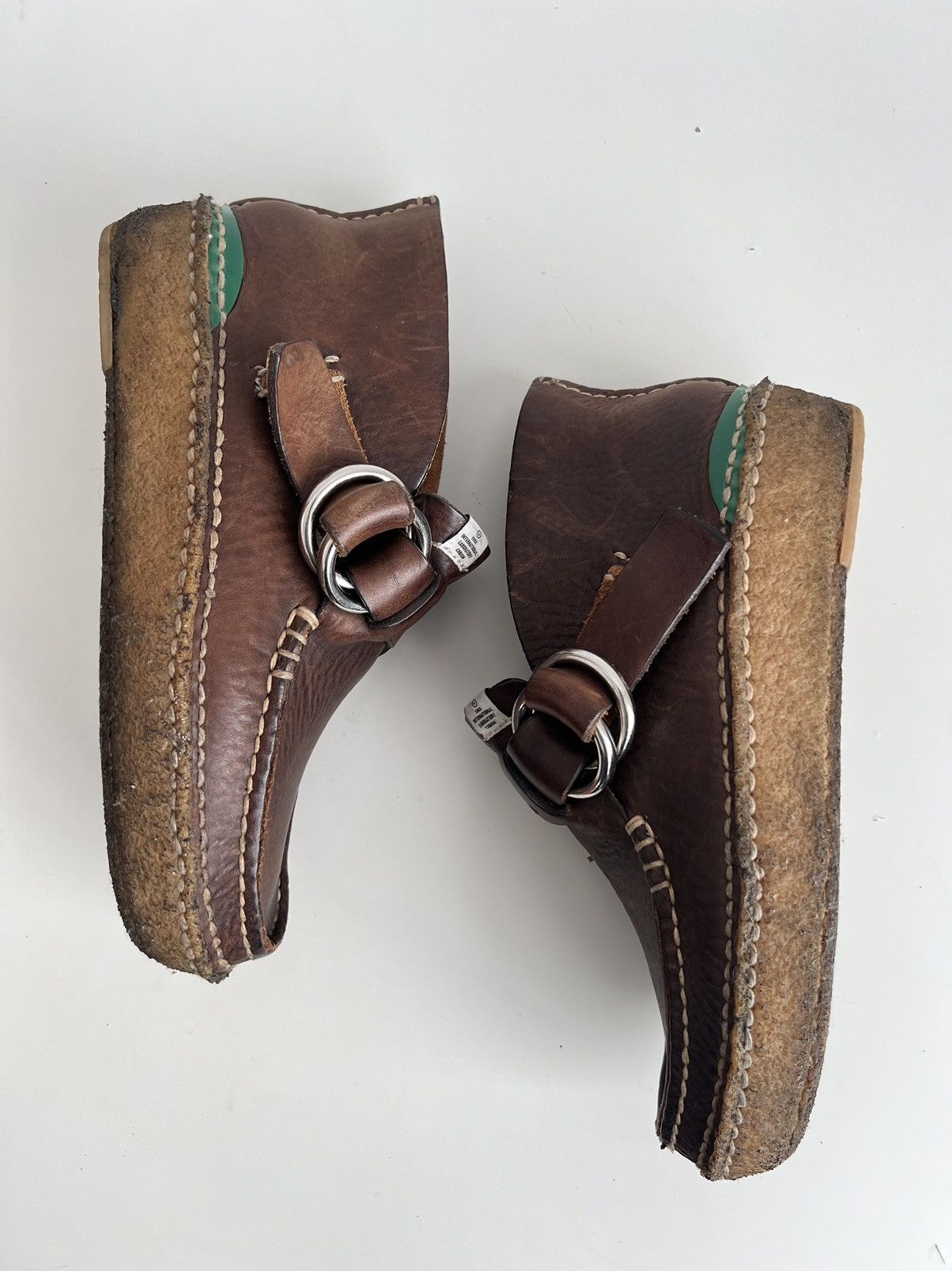 Visvim 🔥Visvim Skynyrd Double Ring Leather Folk Moc Boots Size US 8.5 / EU 41-42 - 10 Thumbnail