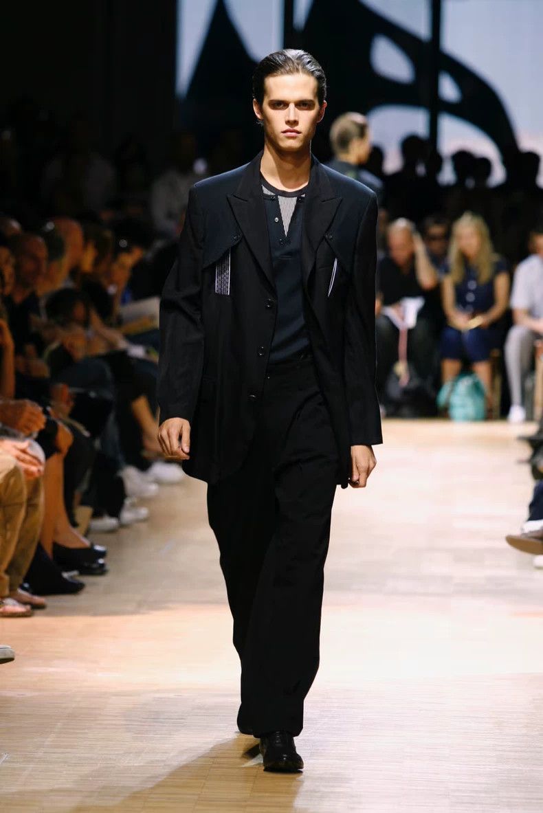 Yohji Yamamoto Yohji Yamamoto size 2 07 SS Strap Suit 2501-Nextarrow Size 38R - 1 Thumbnail