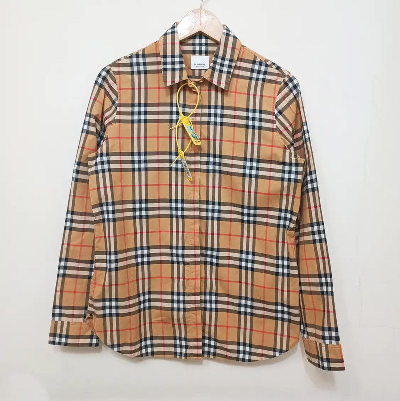 Burberry Burberry Colorful Cotton Women's Top Size L / US 10 / IT 46 - 1 Thumbnail