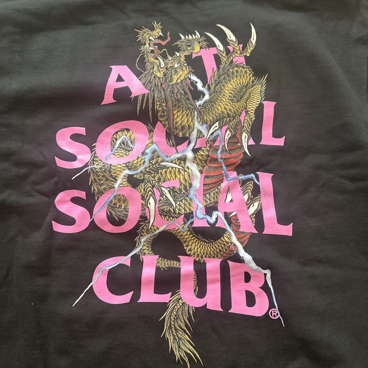 Anti Social Social Club Anti Social Social Club Double Dragon Hoodie Black XL Size US XL / EU 56 / 4 - 8 Thumbnail