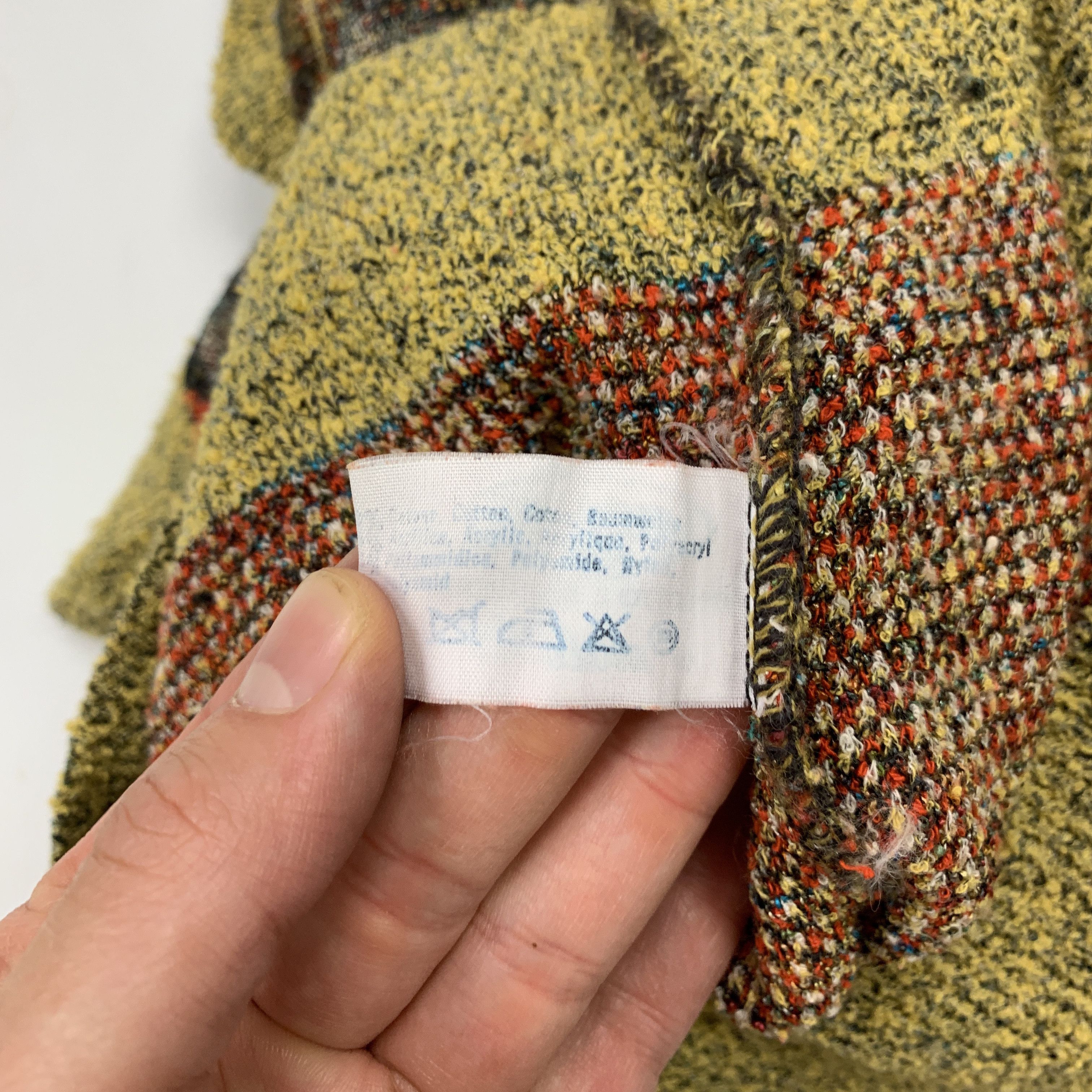 Missoni Vtg 90s Camo Knit Sweater Size US M / EU 48-50 / 2 - 6 Thumbnail