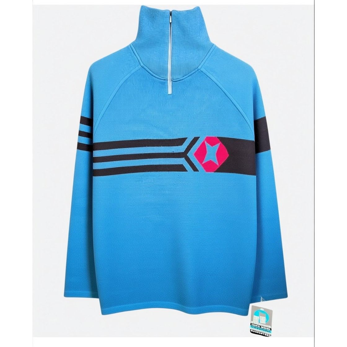 Freshjive Vintage 90s Freshjive Men's M Wool Quarter Zip Sweater NWT Size US M / EU 48-50 / 2 - 1 Thumbnail