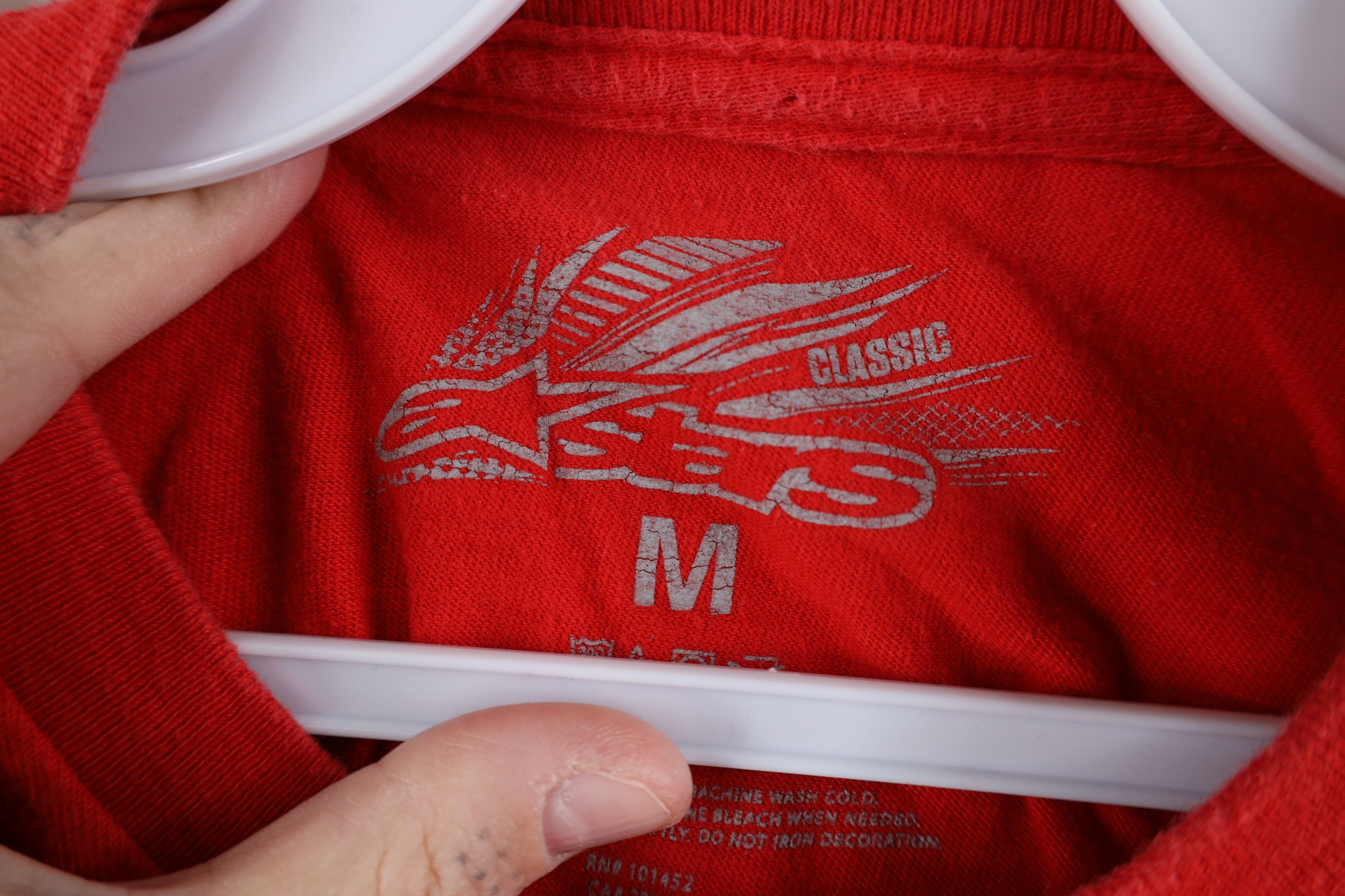 Alpinestars × Vintage Vintage 90s Y2K Alpinestars Racing Short Sleeve T-Shirt Size US M / EU 48-50 / 2 - 8 Thumbnail