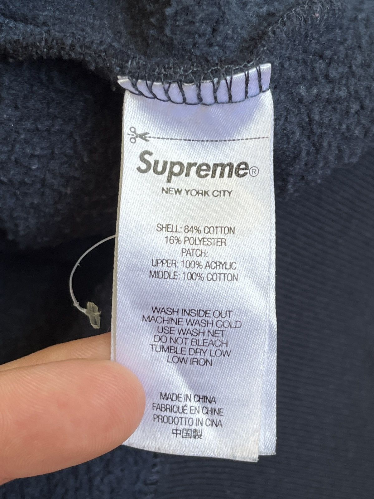 Supreme Supreme Washed Panther Hoodie FW 23 Size US M / EU 48-50 / 2 - 10 Thumbnail