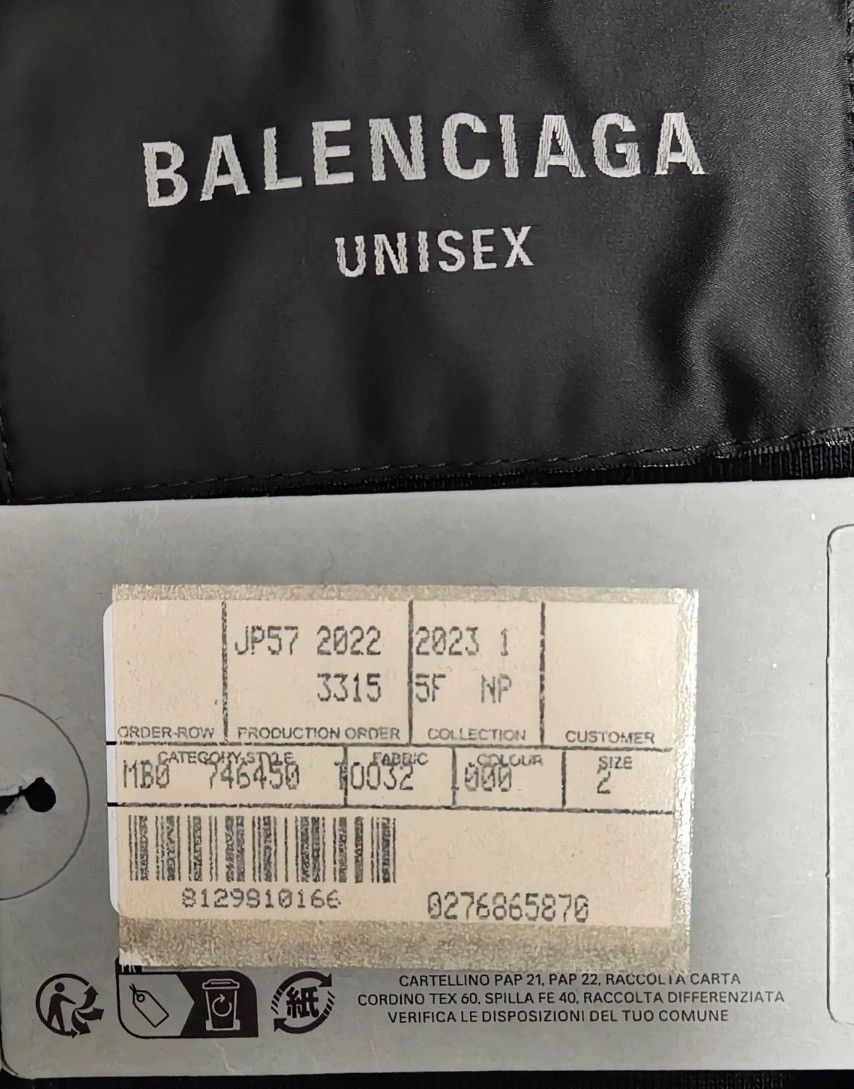 Balenciaga Balenciaga 23ss Mud Show Double Fake Two Secu 2412-Nextarrow Size US M / EU 48-50 / 2 - 5 Thumbnail