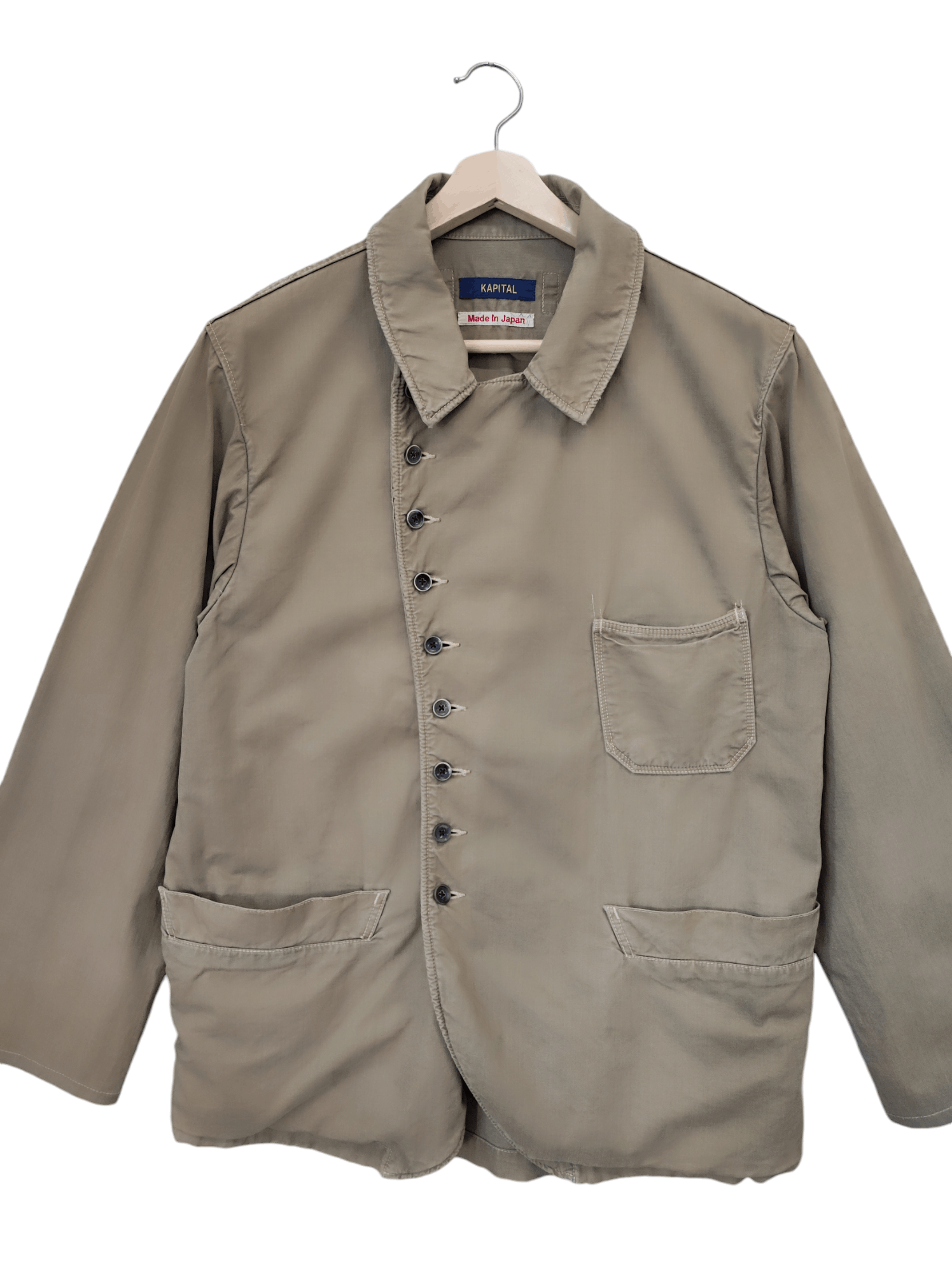 Kapital Kapital Beige 9 button Kapital Country Inc Jacket Kapital Size US M / EU 48-50 / 2 - 4 Thumbnail