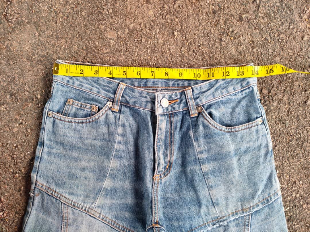 Japanese Brand FLARE VINTAGE JAPANESE FADED DISTRESSED JEANS DENIM PANTS Size US 28 / EU 44 - 3 Thumbnail